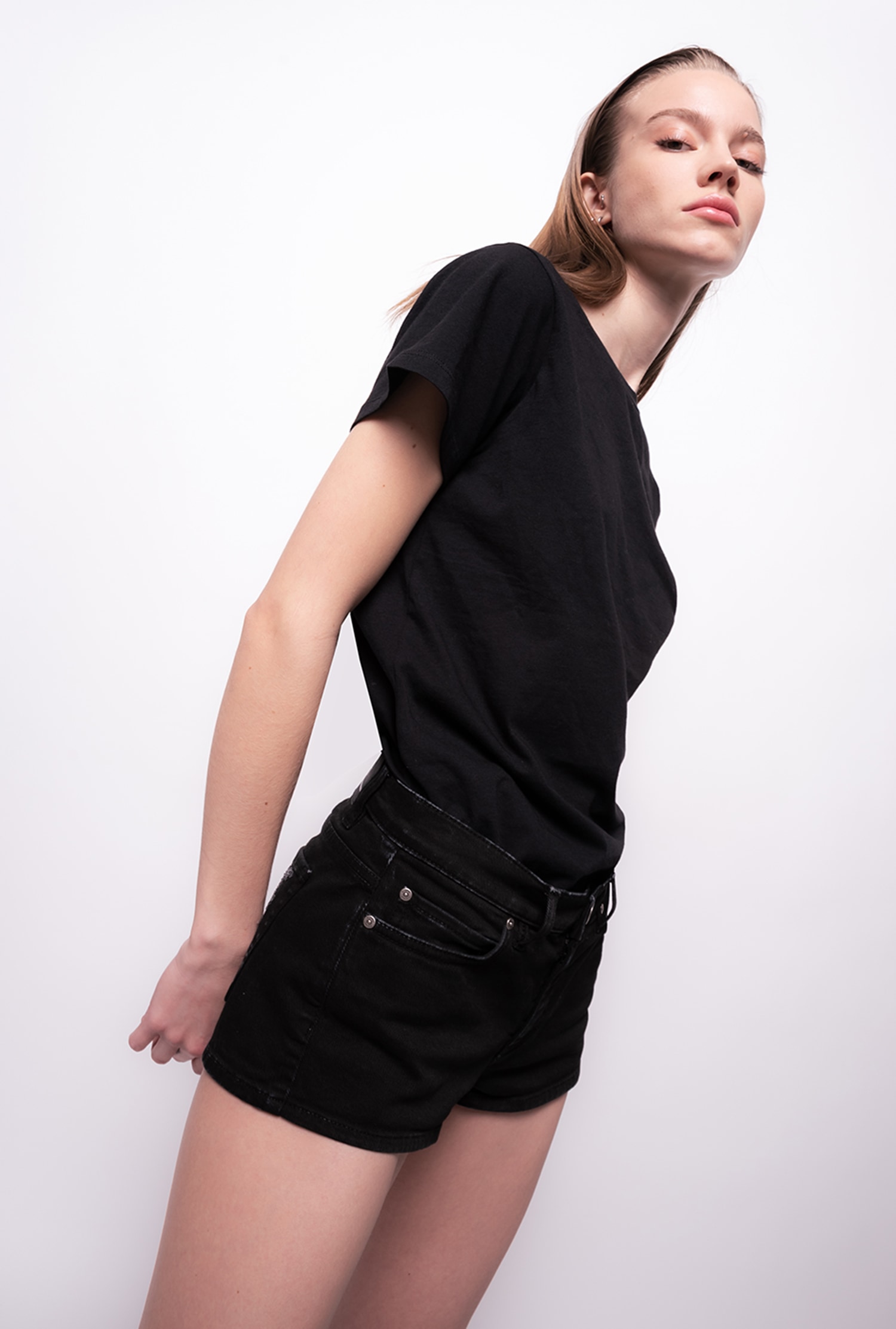 T-shirt with mini Love Birds embroidery