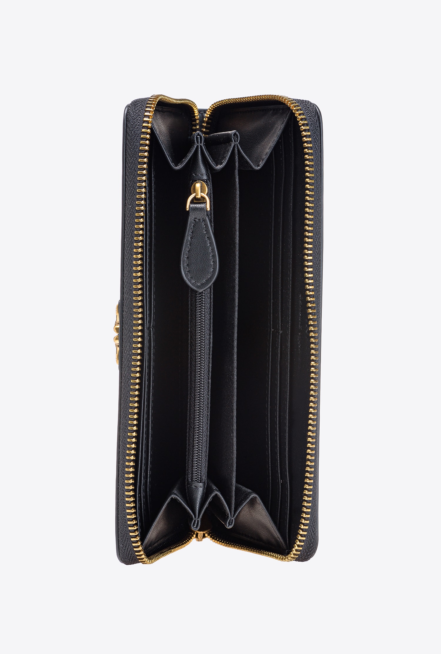 Zip-around leather purse