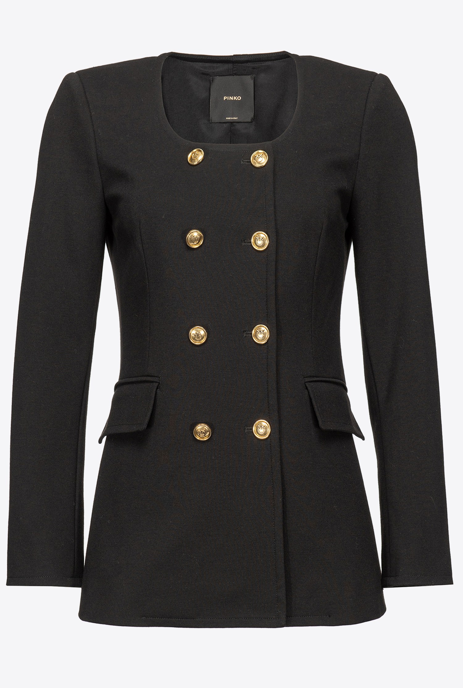 Feminine double-breasted jacket