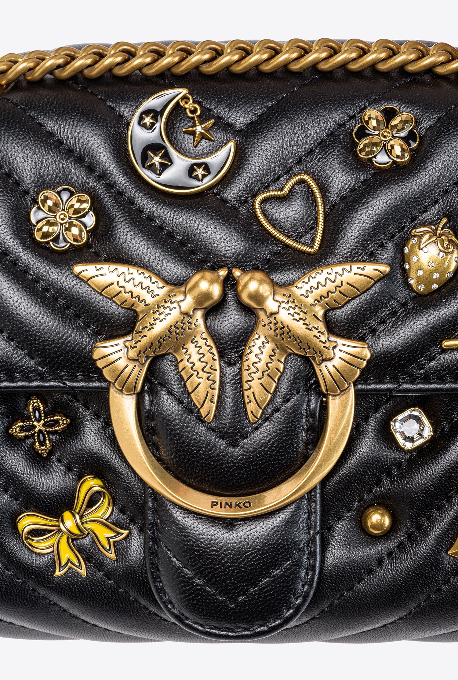 Mini Lady Love Bag Puff Logo Monogram