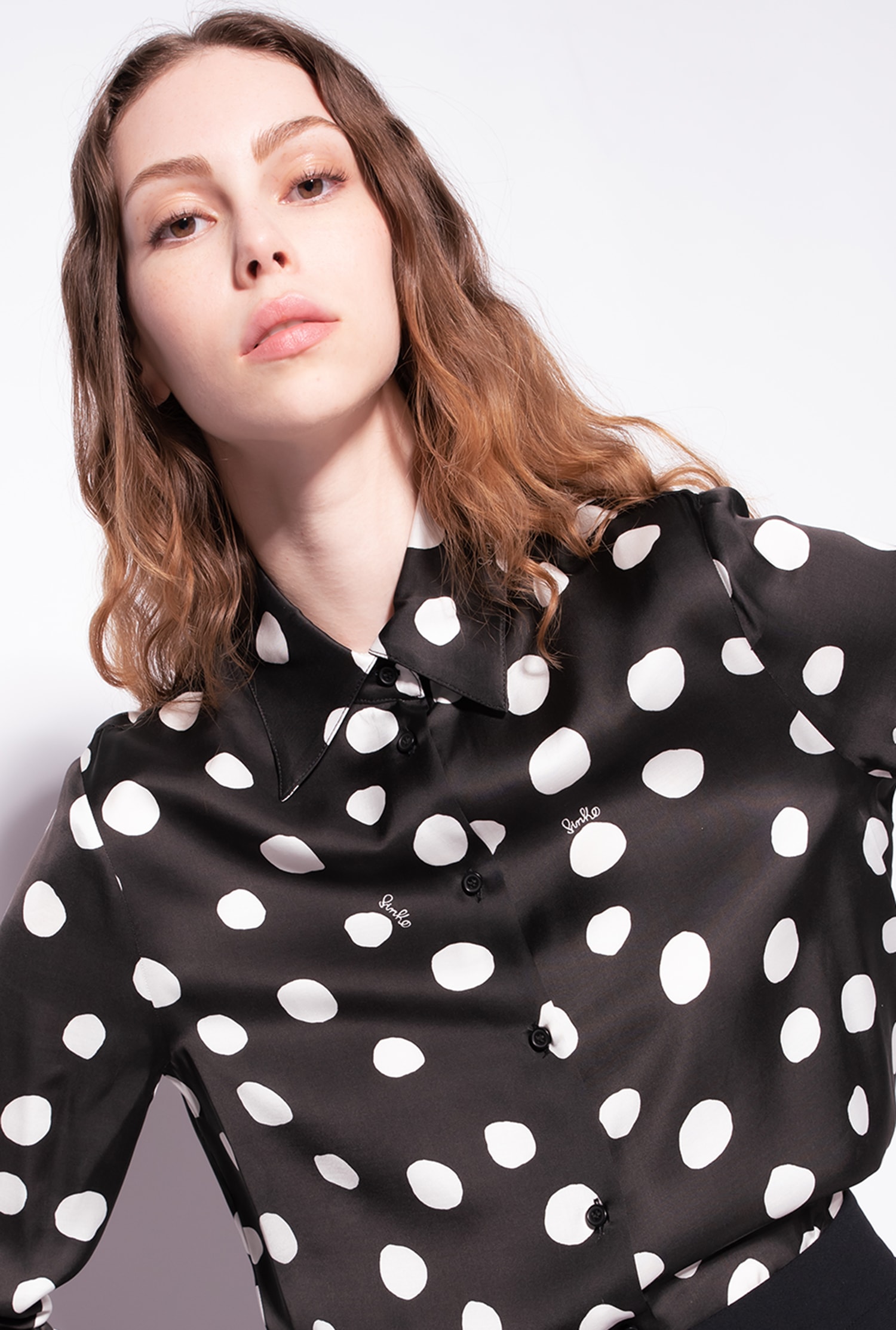 Polka-dot shirt