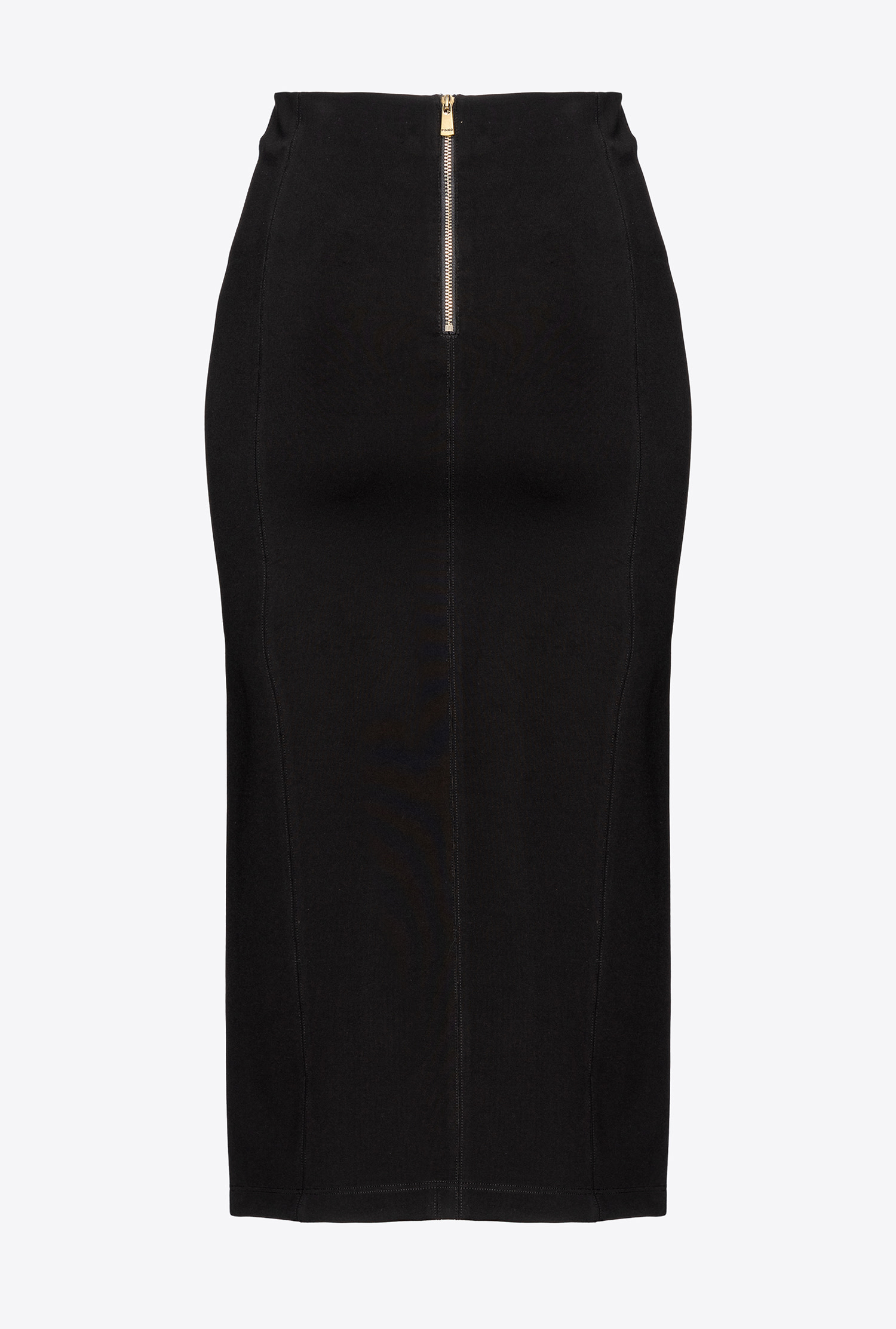 Midi skirt with slit