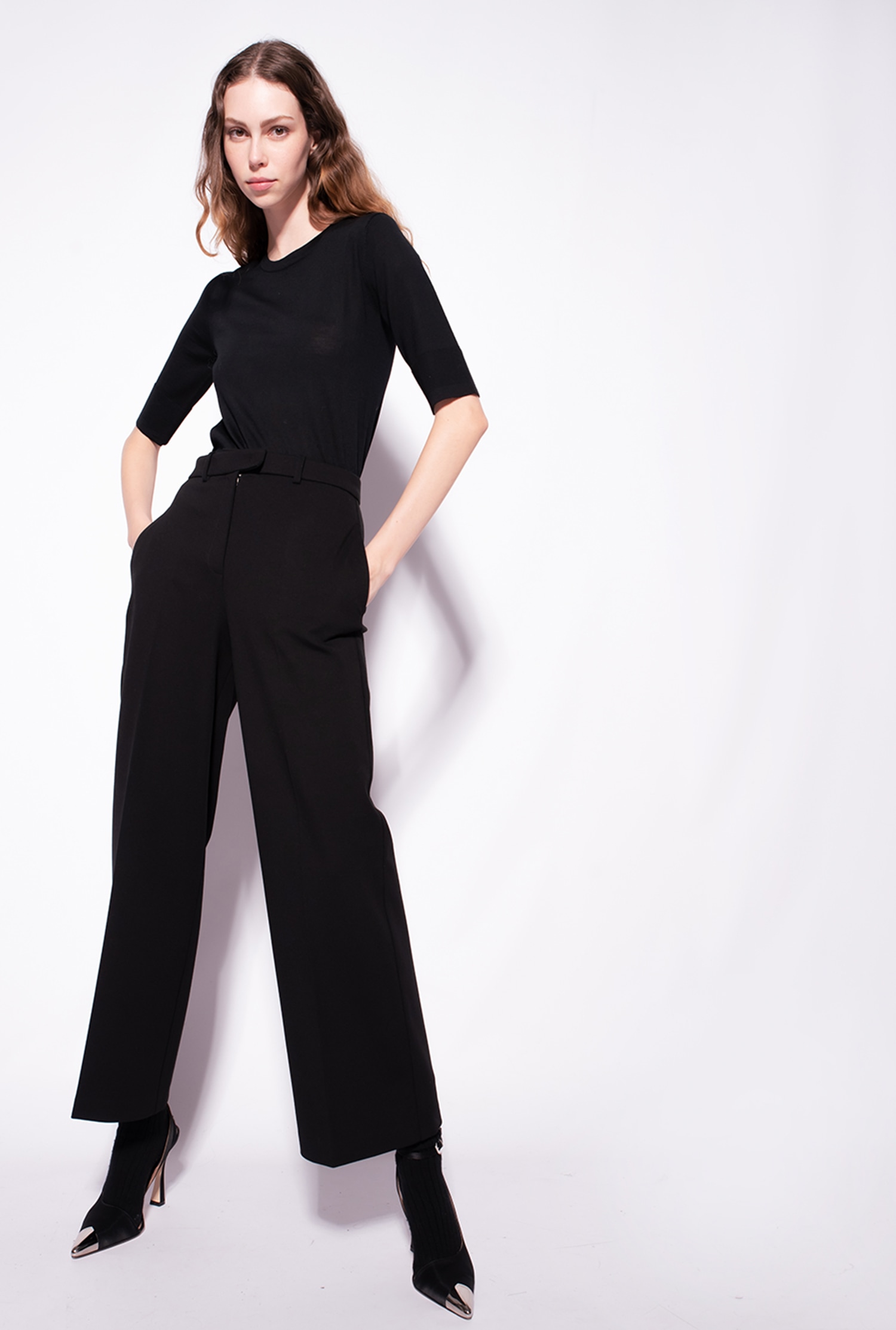 Colour-block sweater