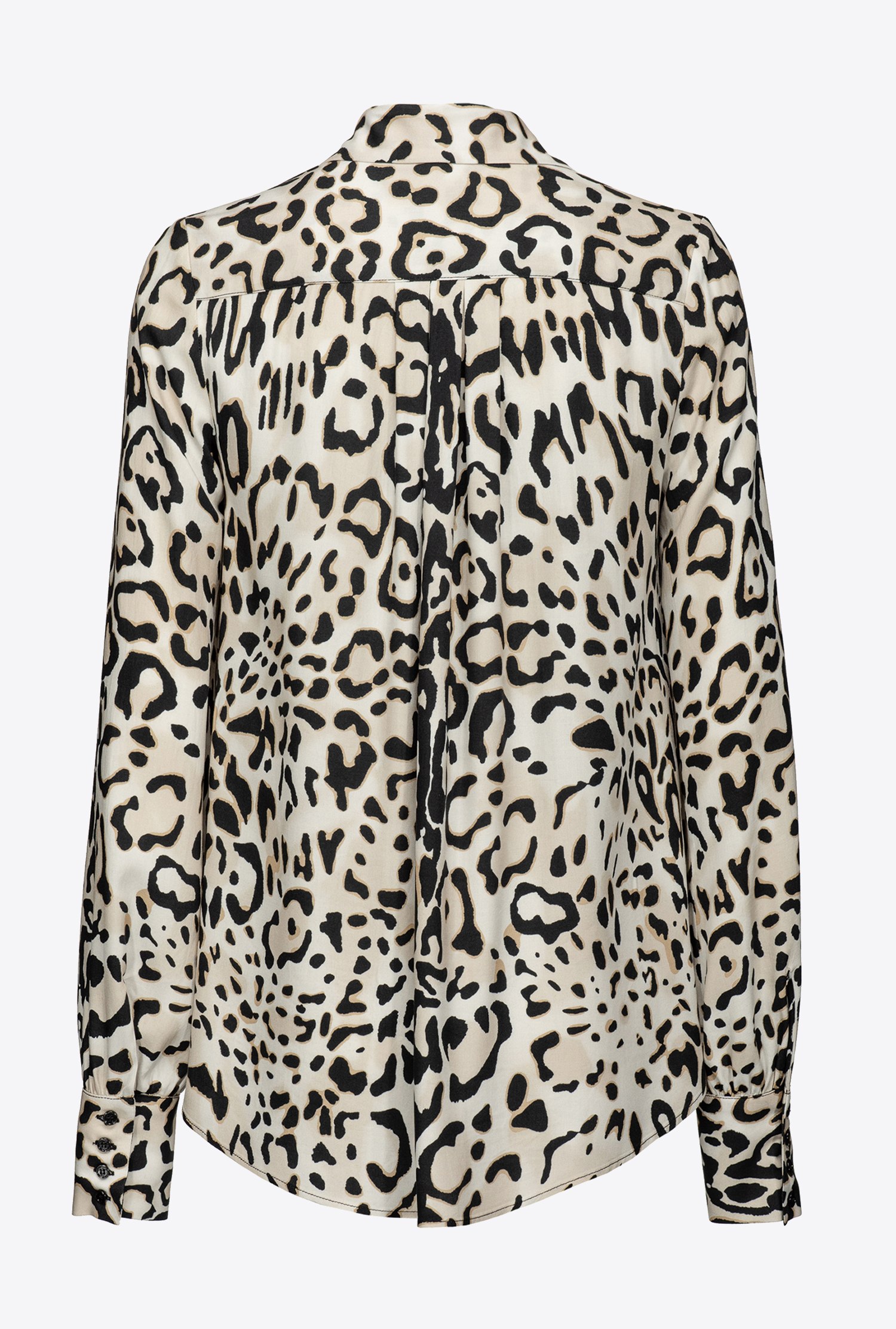 Blouse with dotted print