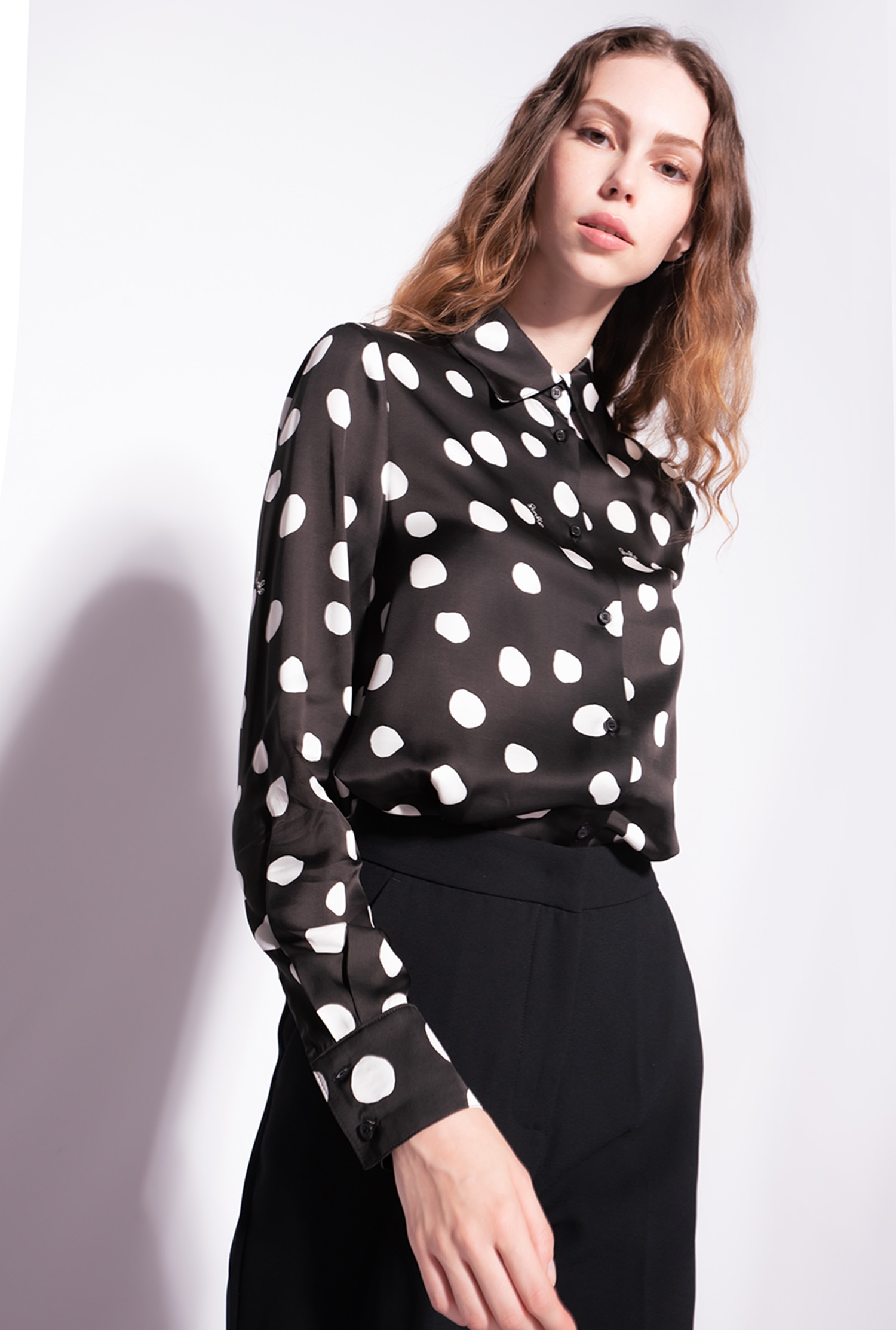 Polka-dot shirt
