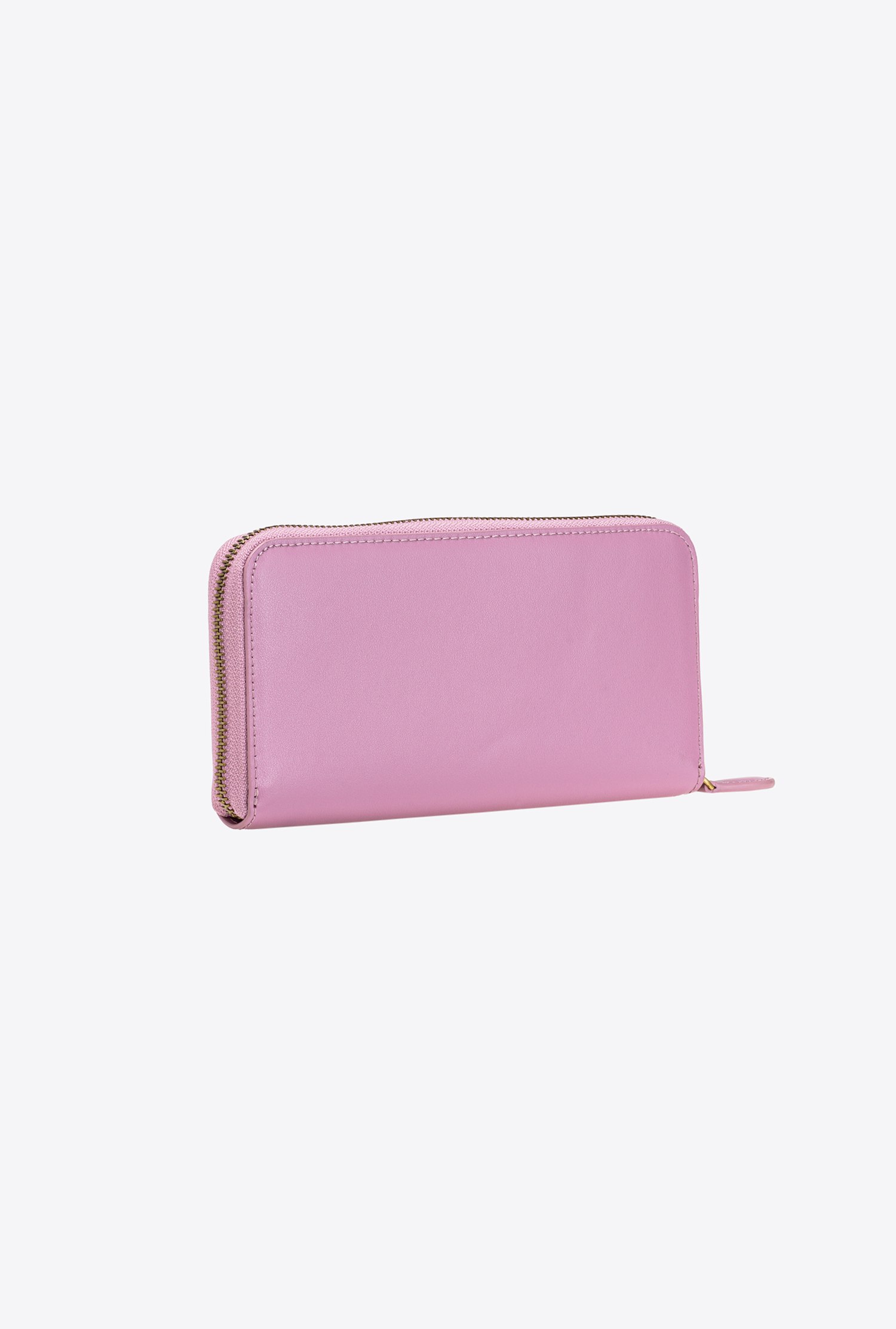 Zip-around leather purse