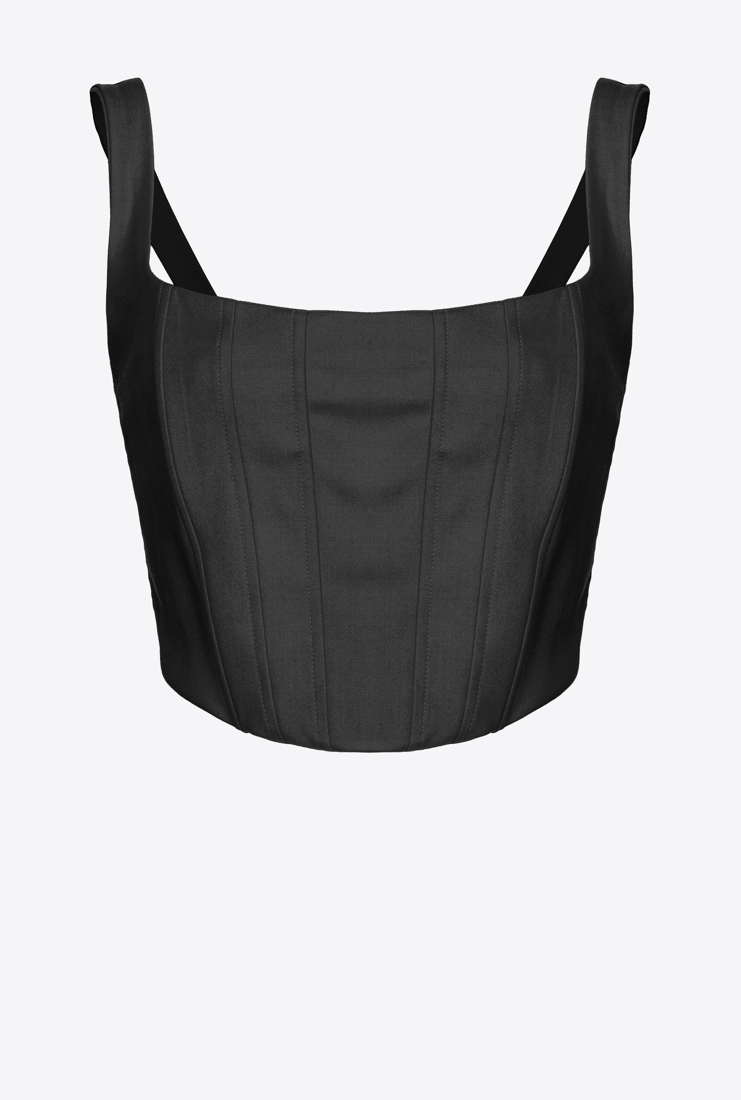 Bustier crop top