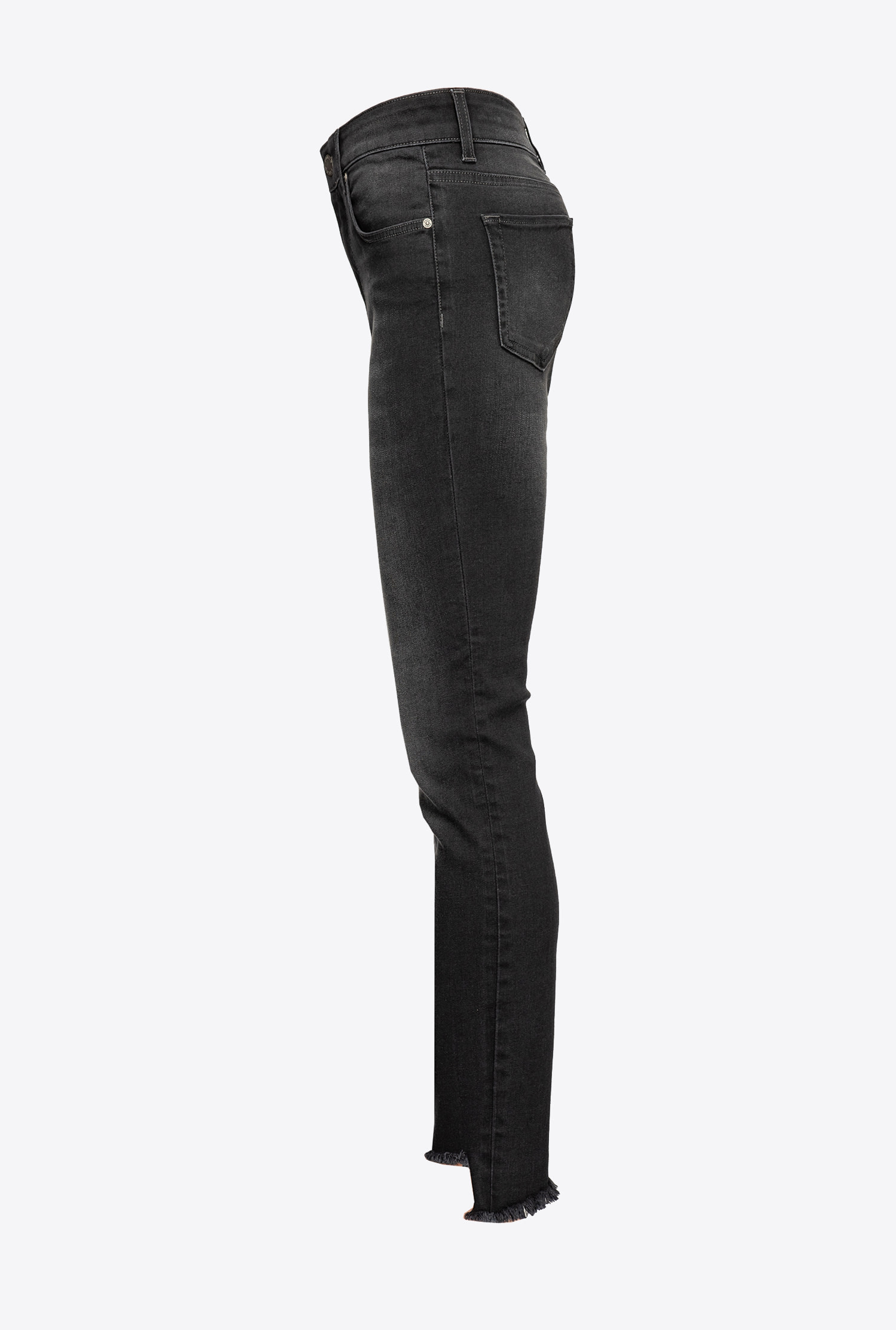 Skinny black stretch denim jeans