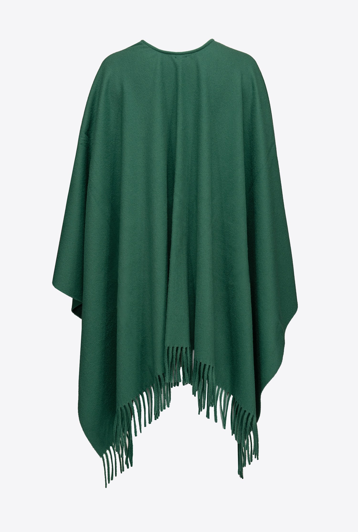 Wool poncho