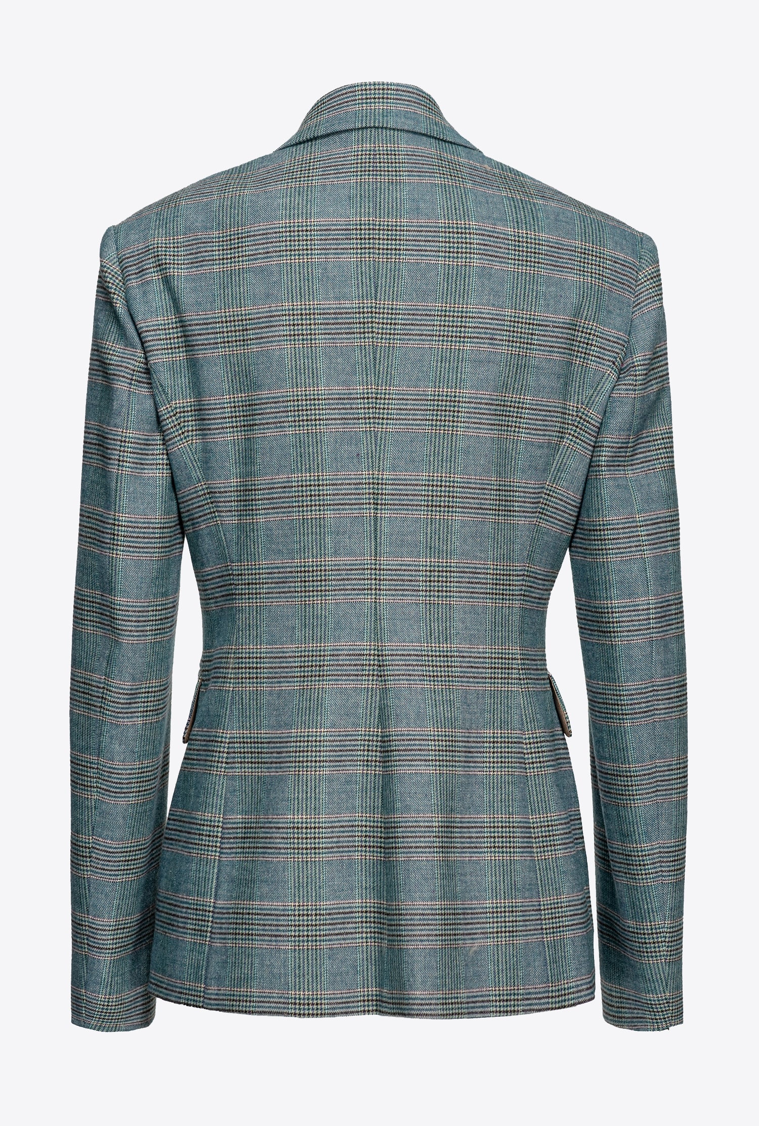 Prince-of-Wales flannel blazer