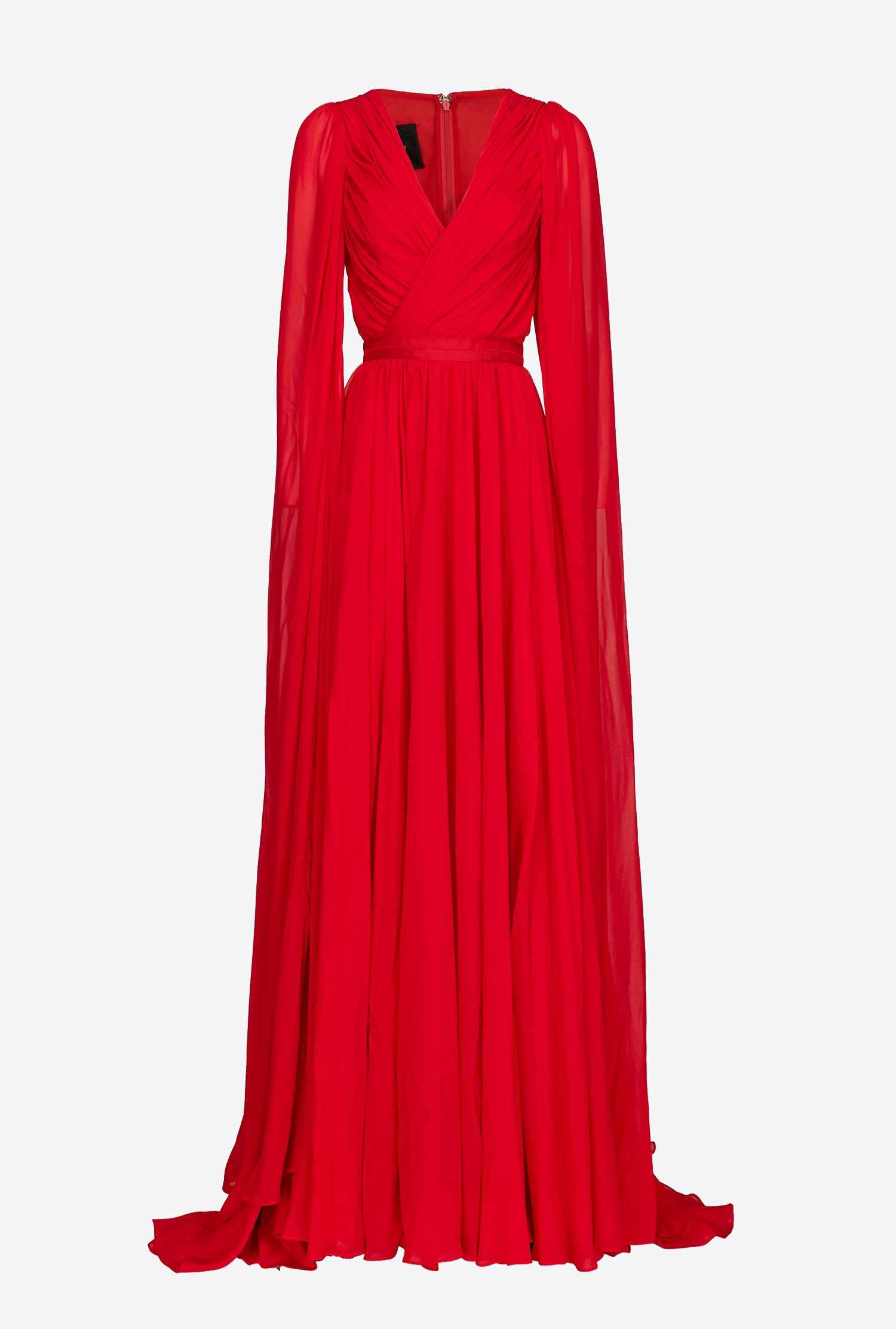 Extra long-sleeved dress