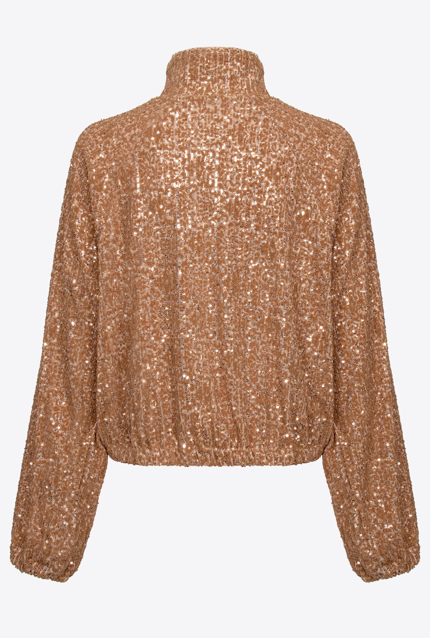 Fully sequinned jacket