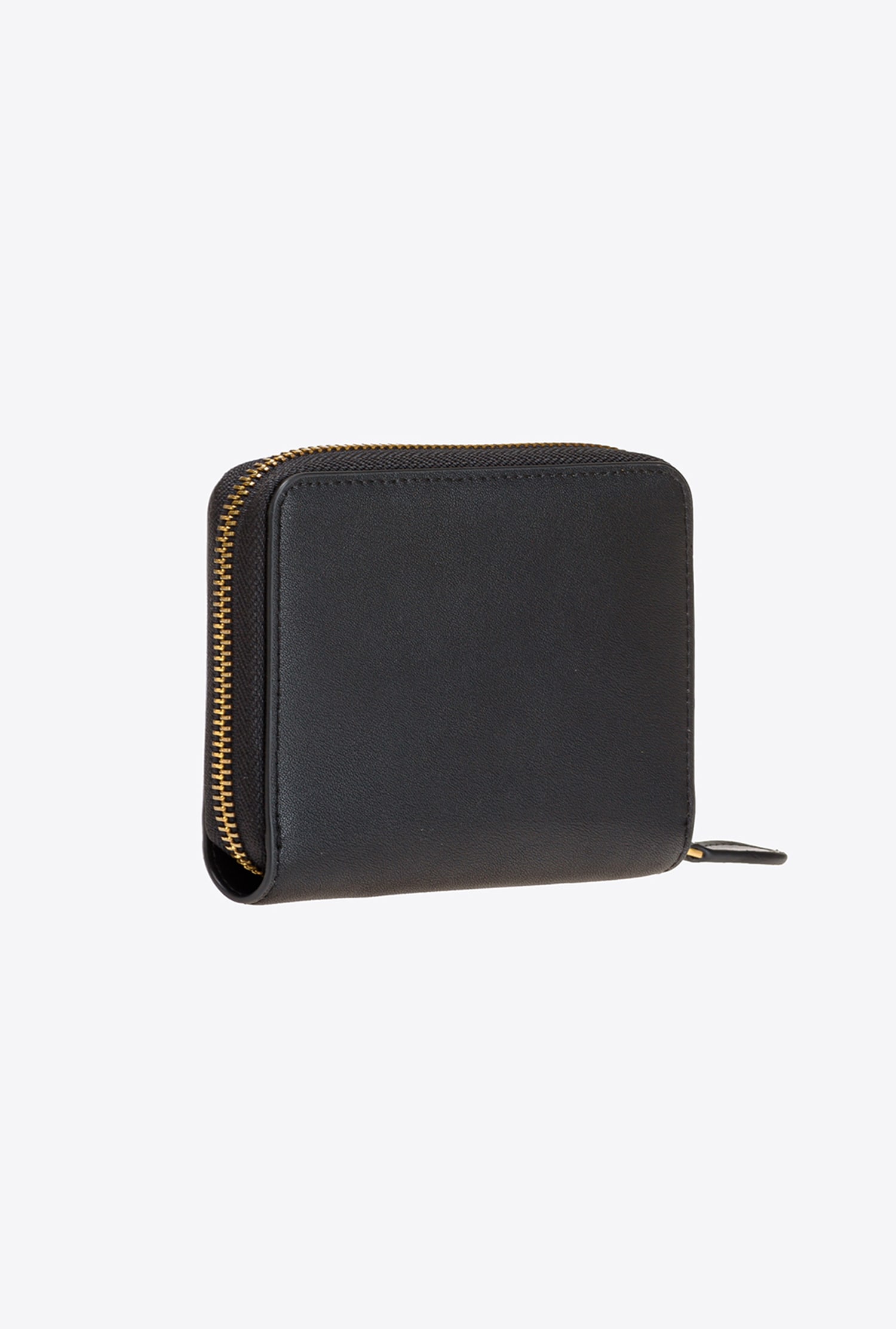 Small zip-around leather purse