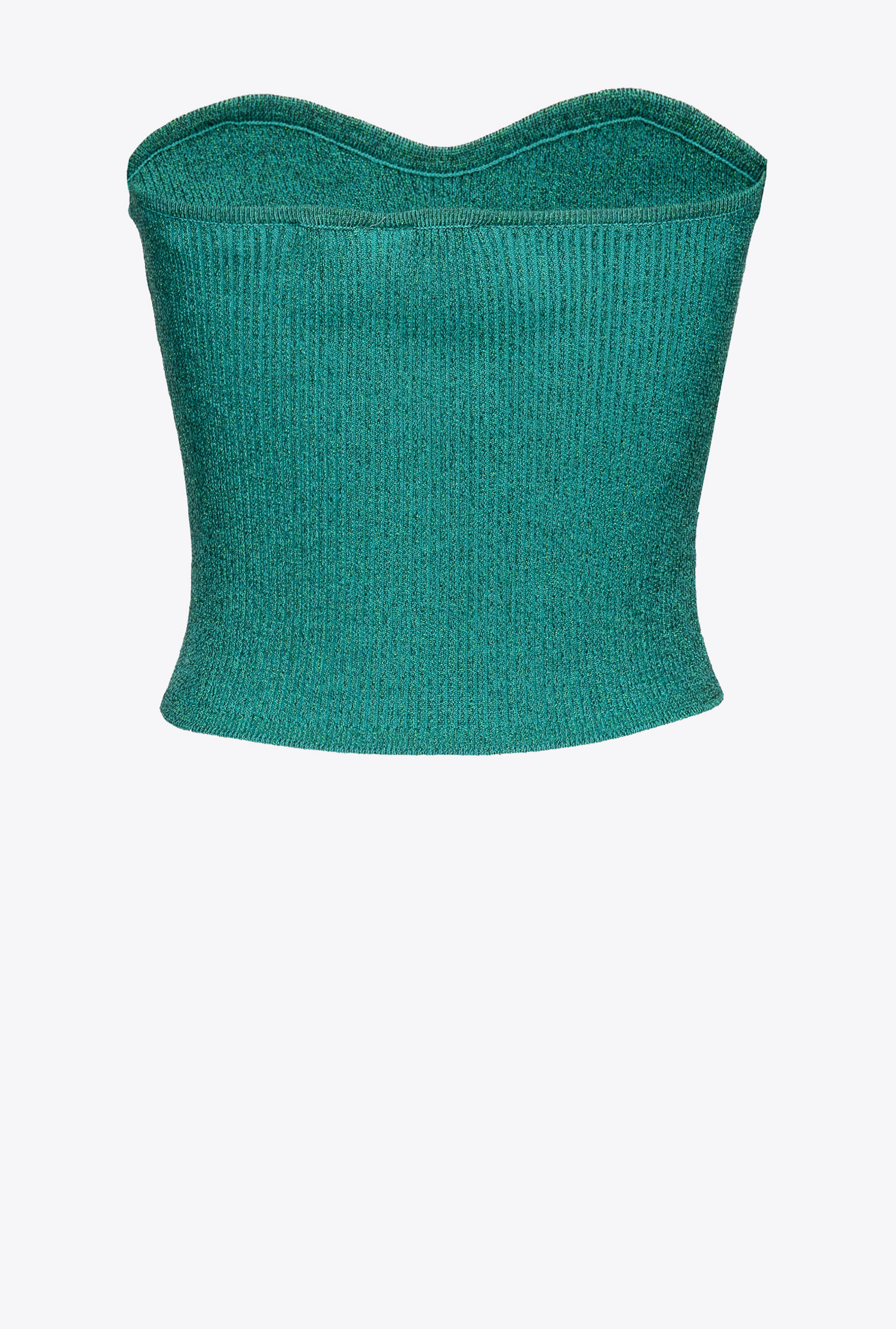 Strapless crop top
