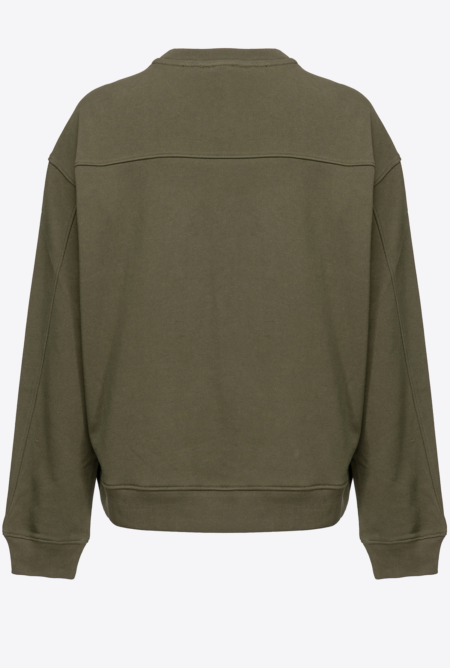 Sweatshirt with Love Birds embroidery