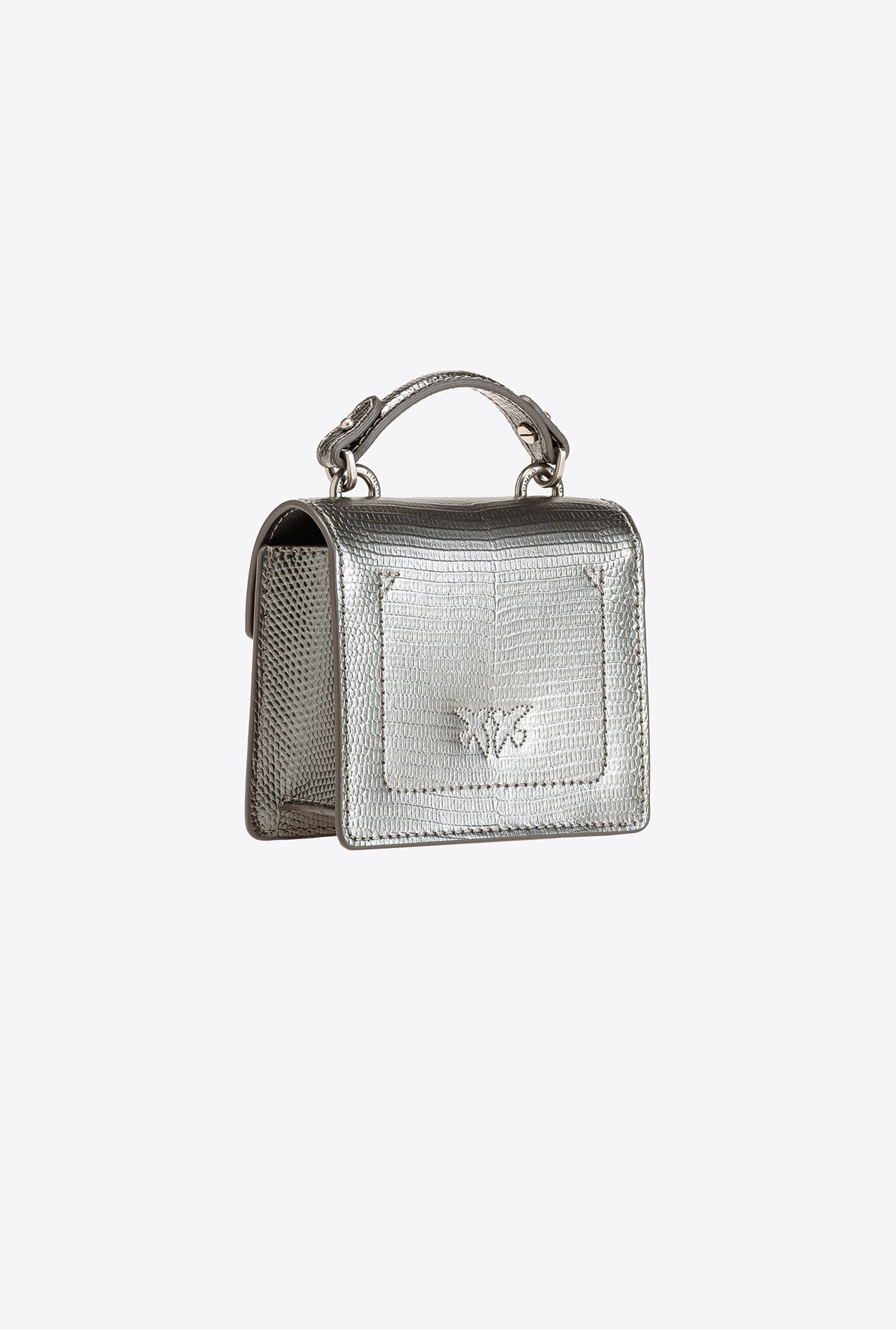 Micro Love Bag Top Handle Lizard