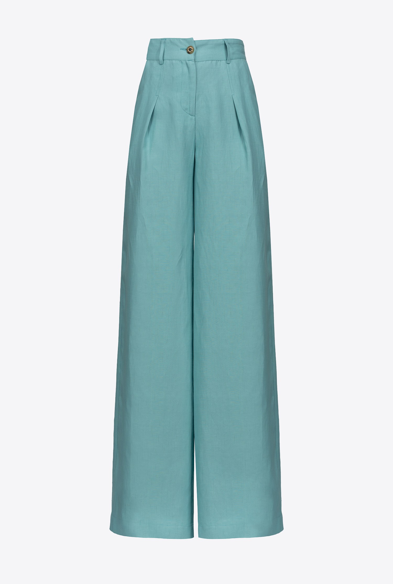 Linen palazzo trousers