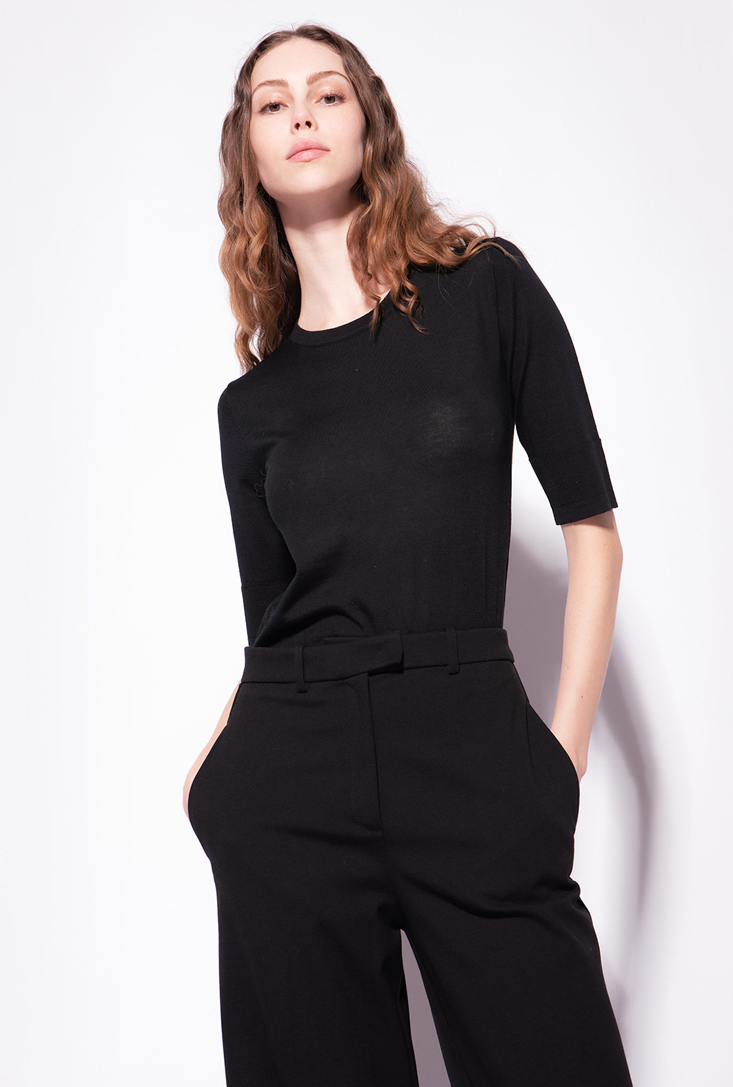 Colour-block sweater