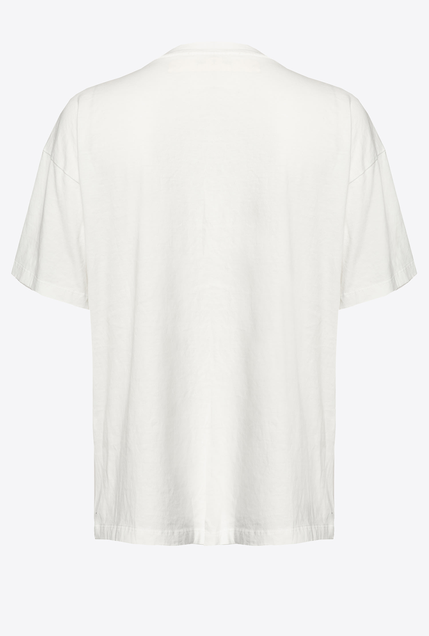 Bejewelled PINKO Diabolik T-shirt