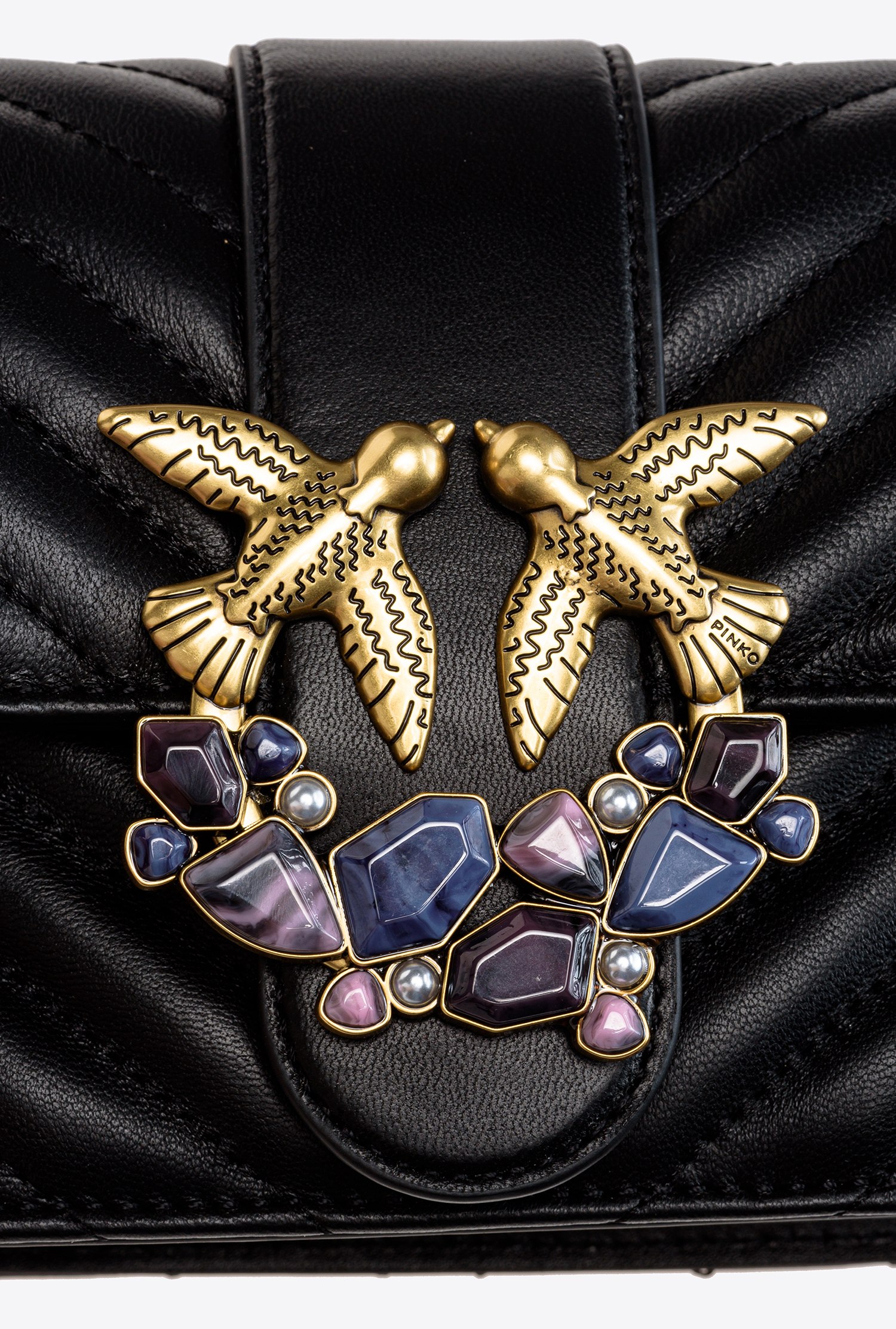 Mini Love Bag Icon Chevron Jewel