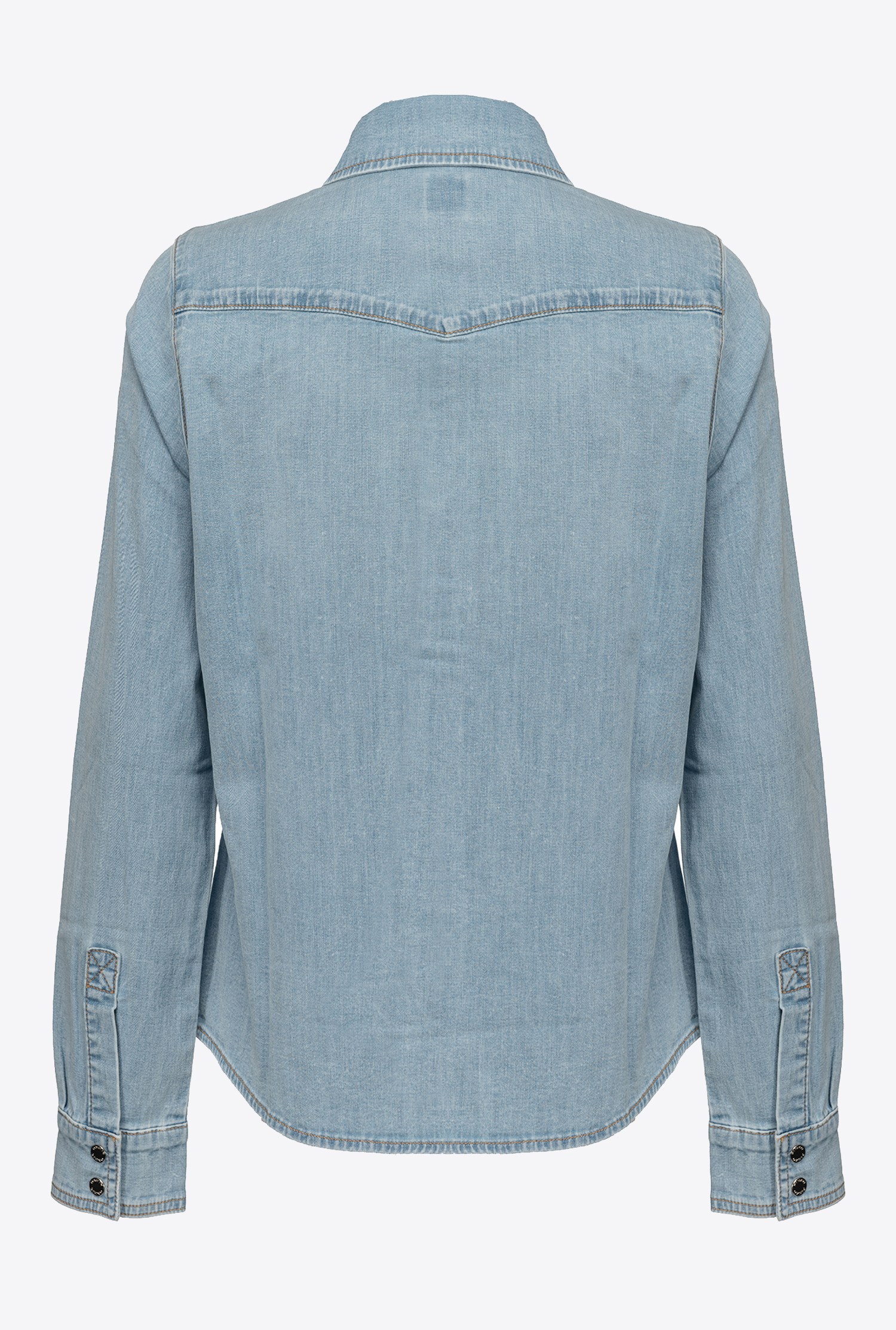 Light twill denim shirt