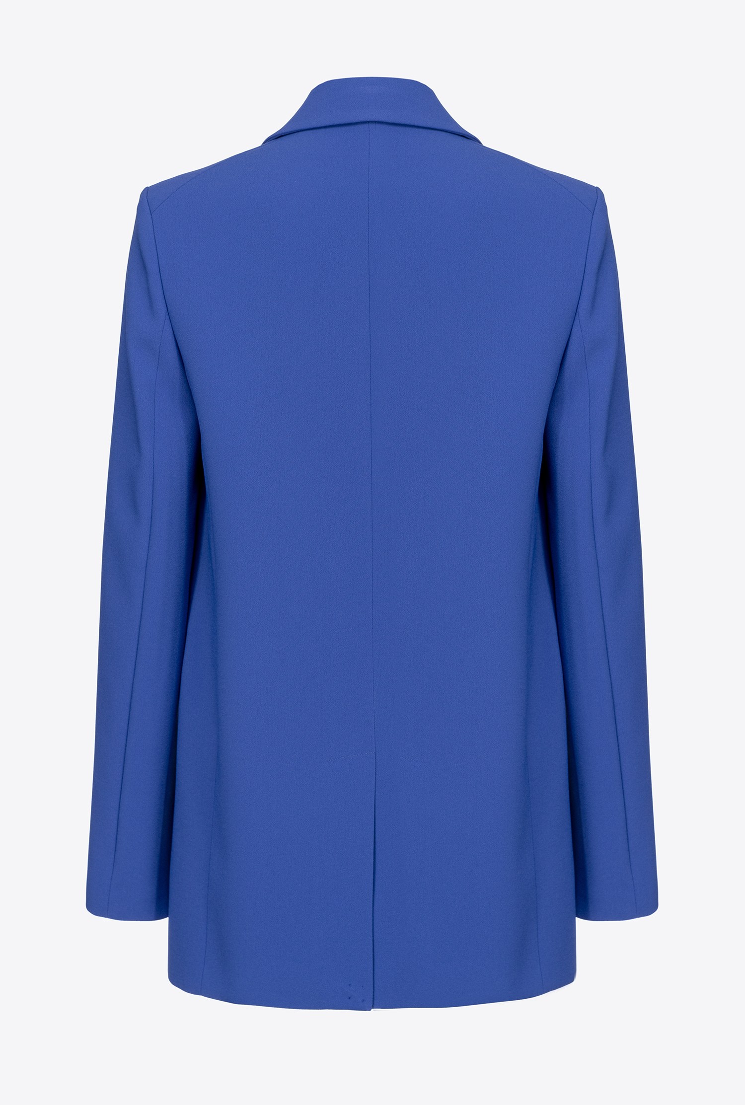 Single-breasted stretch crêpe blazer