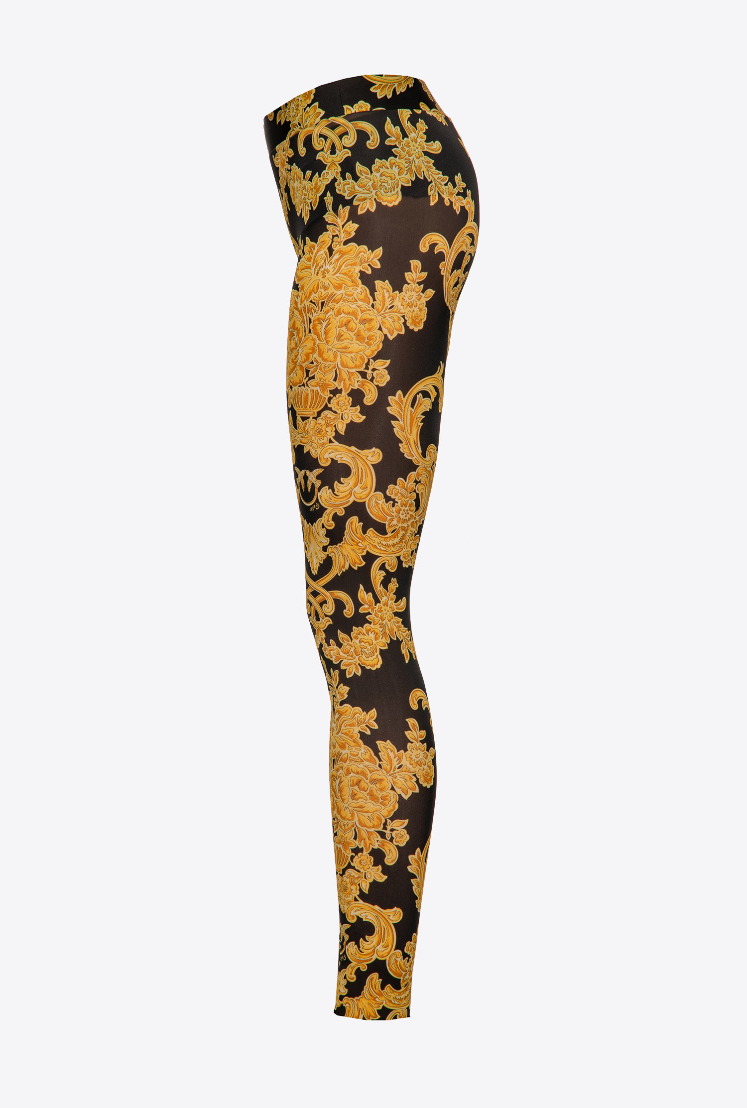 Leggings with decorative print