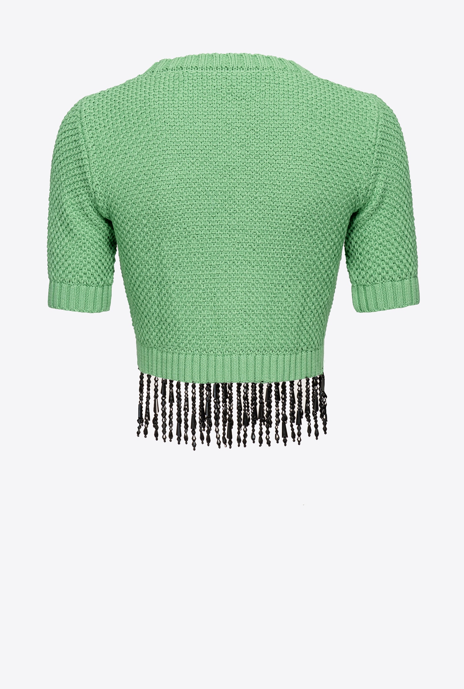 Crop top with bead detailing