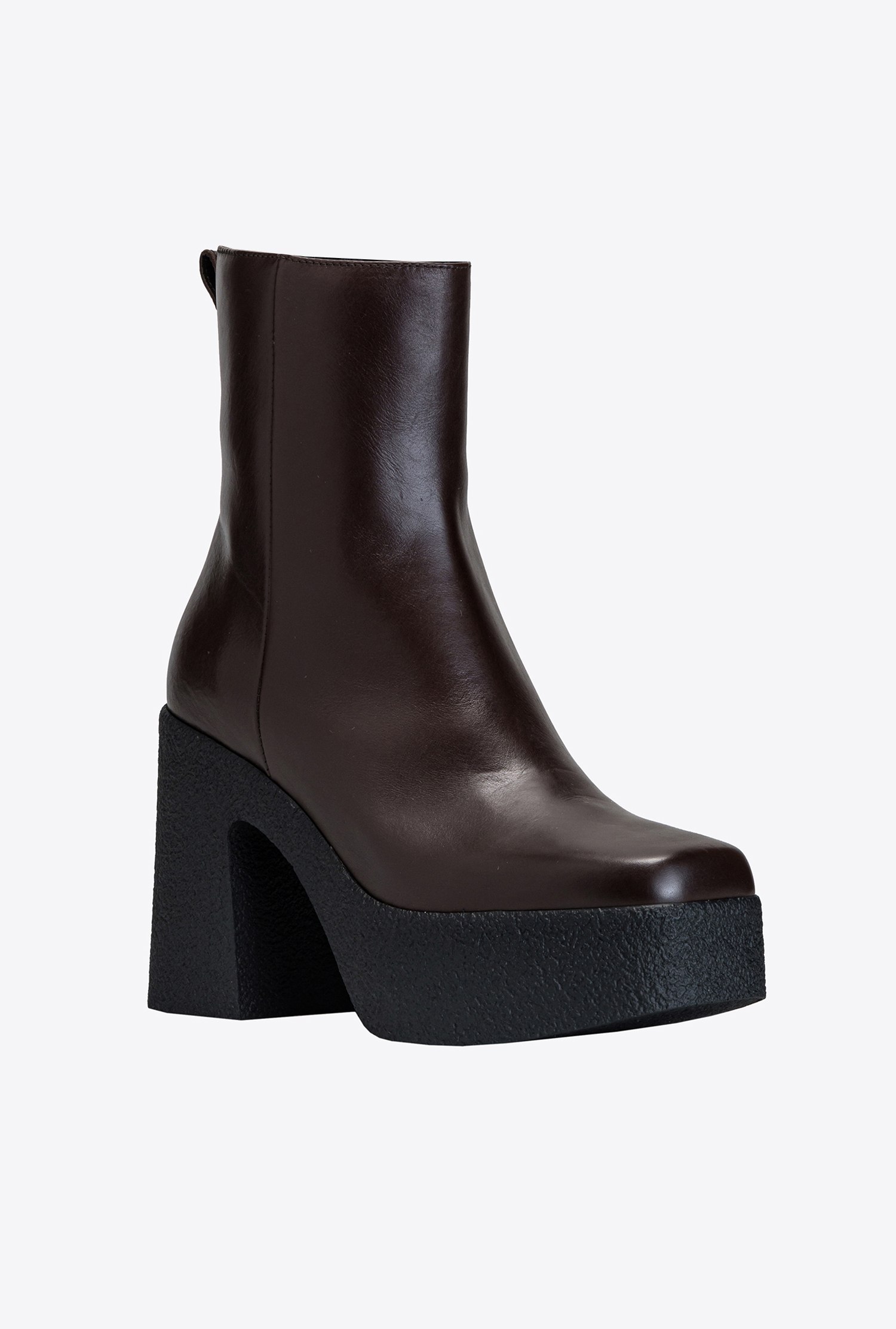 Platform ankle boots