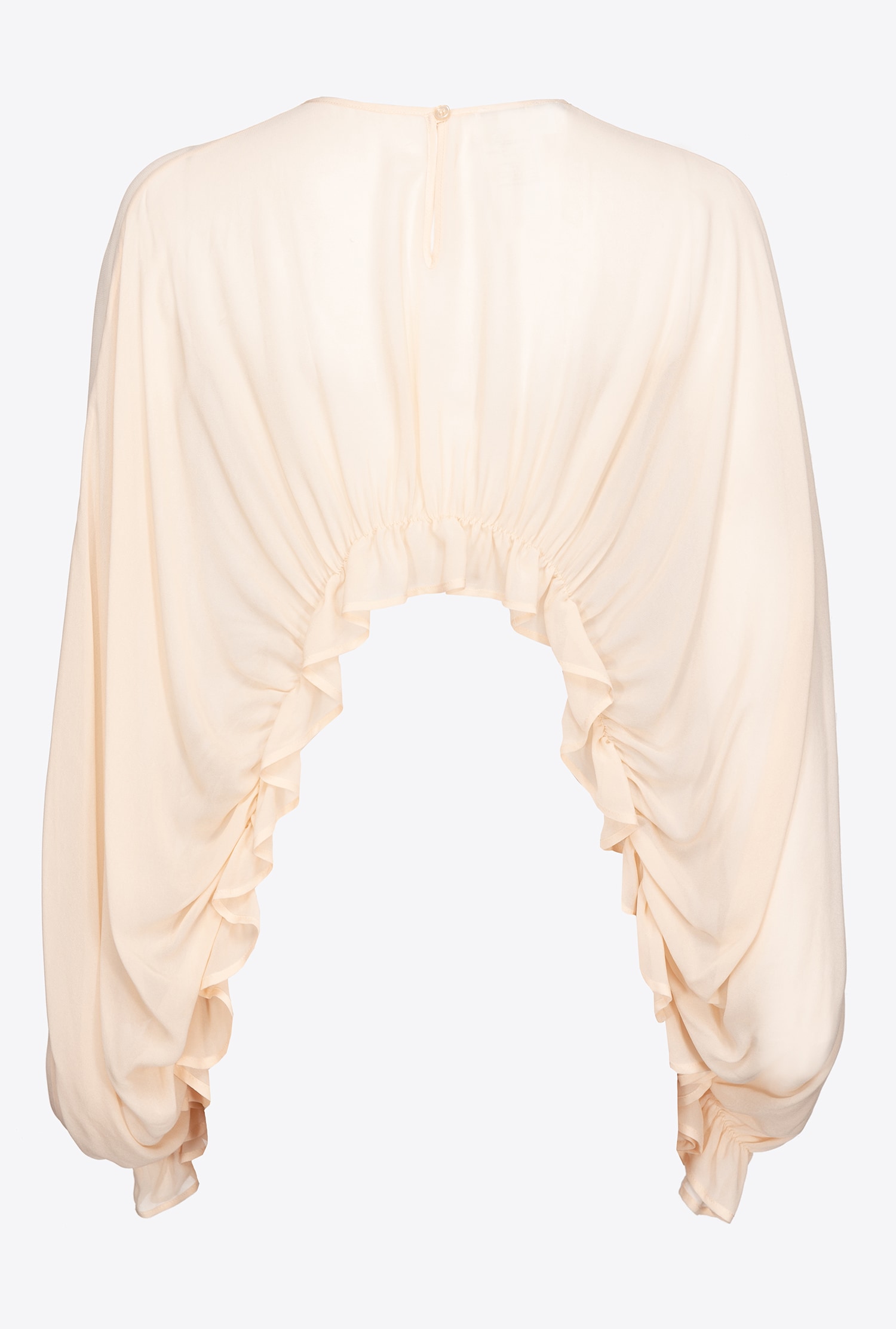 Shrug top with frills