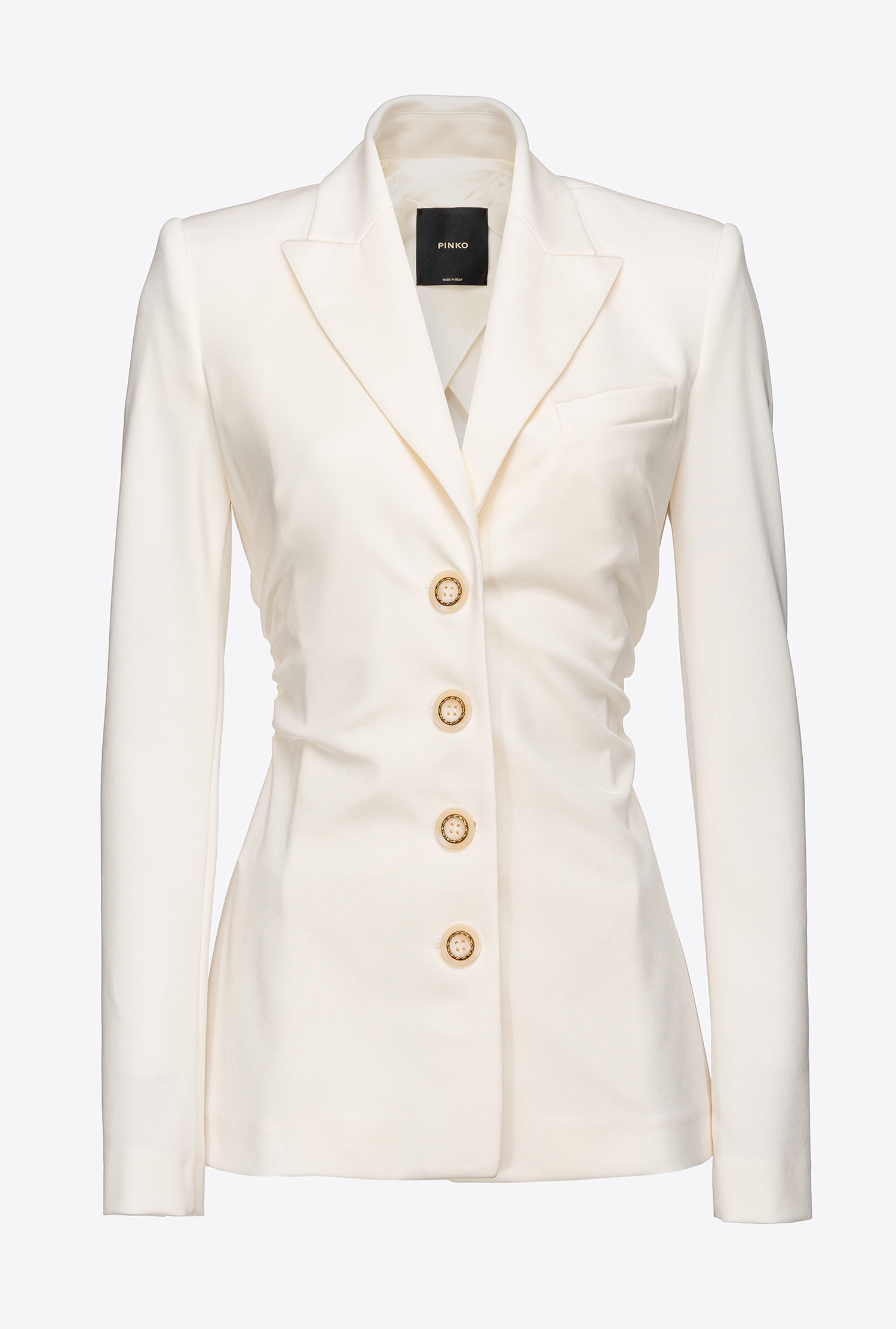 Slim-fit blazer in technical fabric