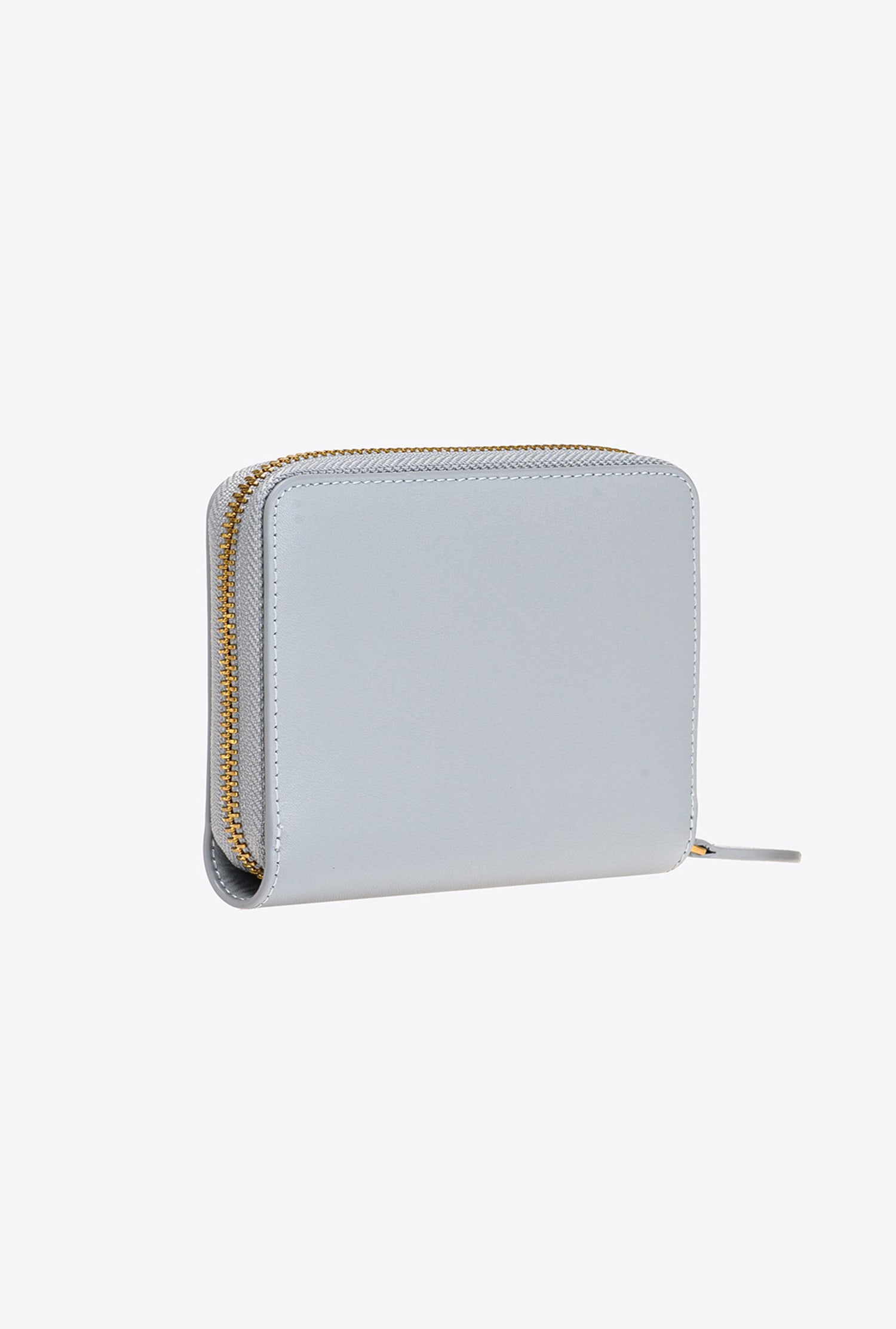 Small zip-around leather purse