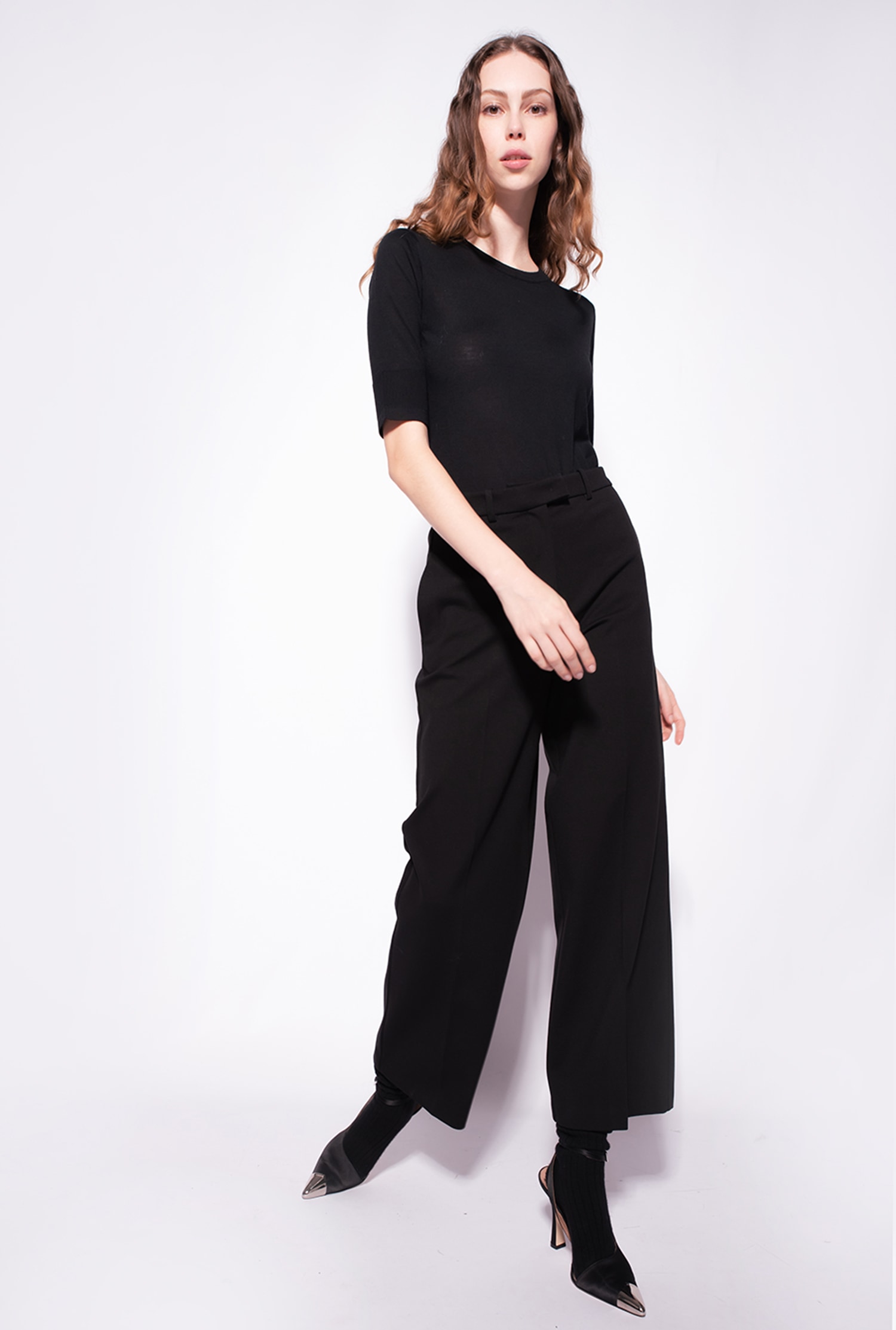 Colour-block sweater