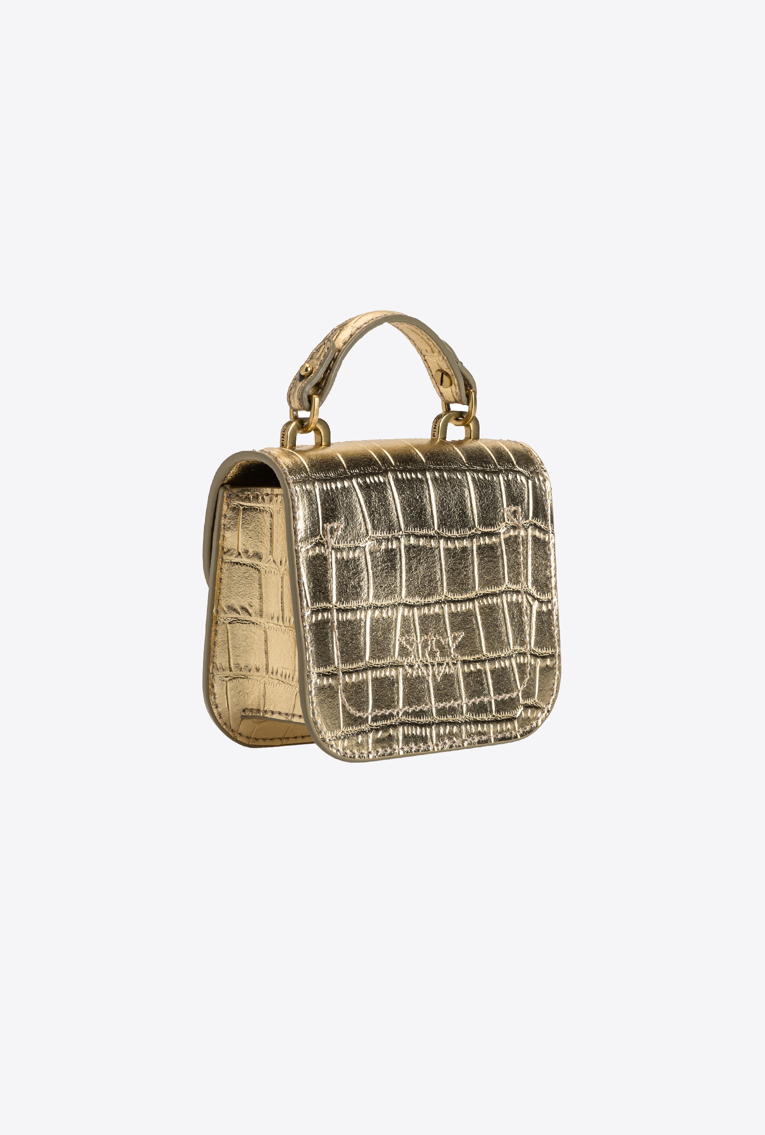 Micro Love Bag Bell Croco