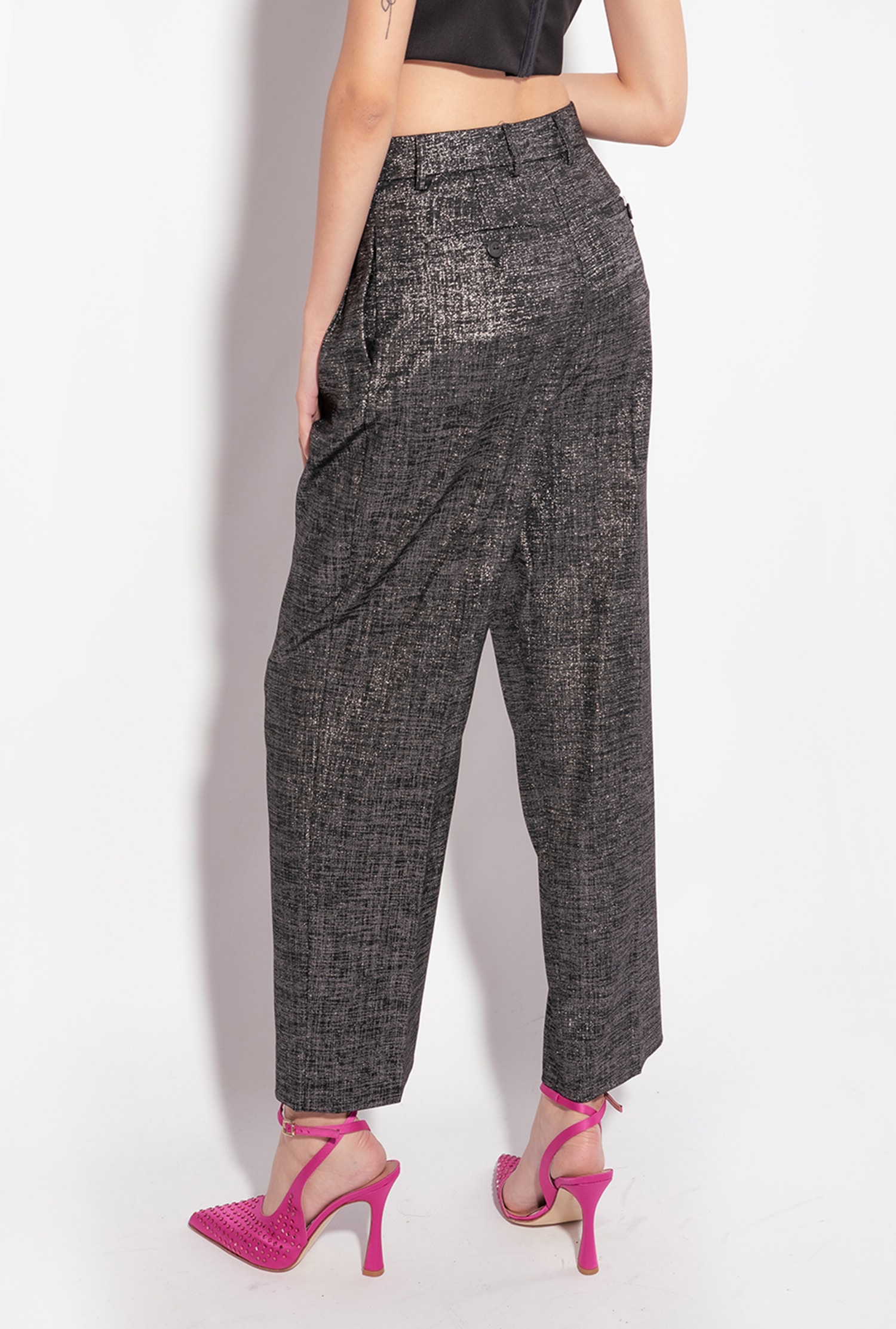 Lurex trousers