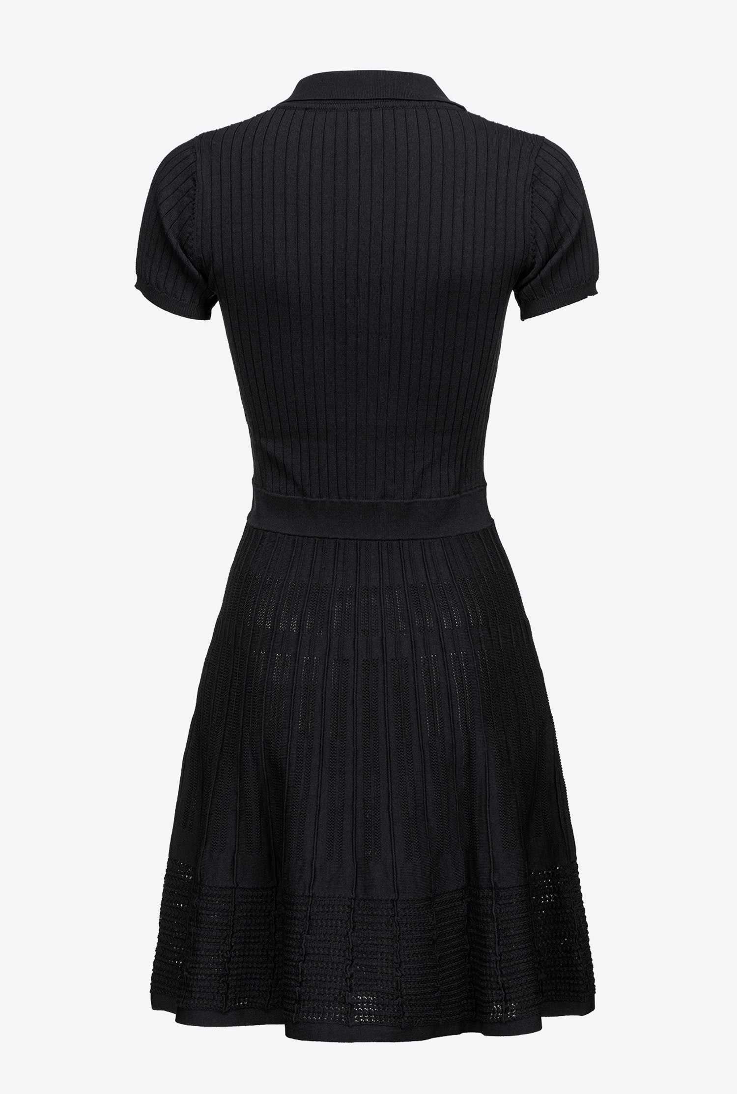 Knit polo dress