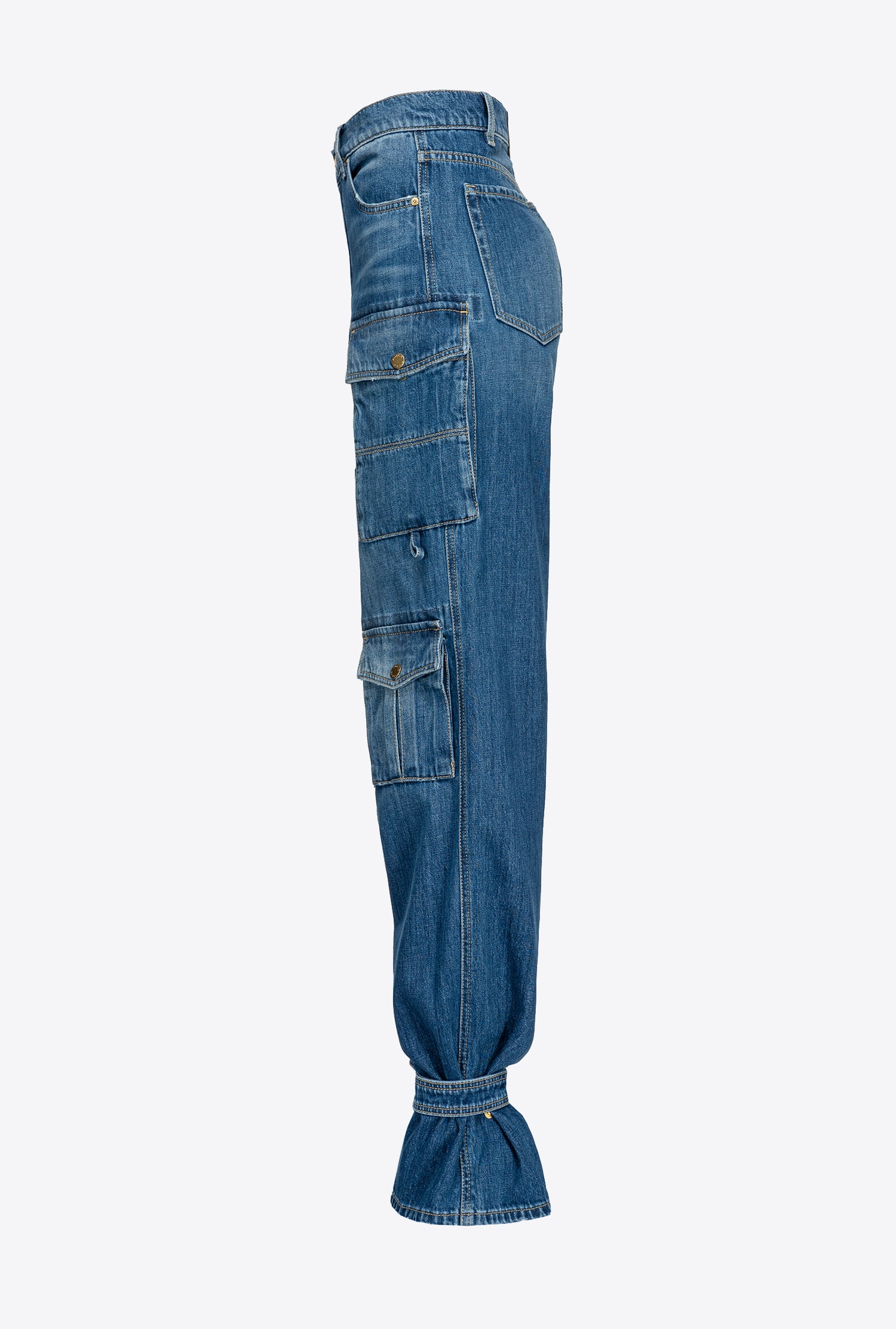 Cargo jeans with pockets