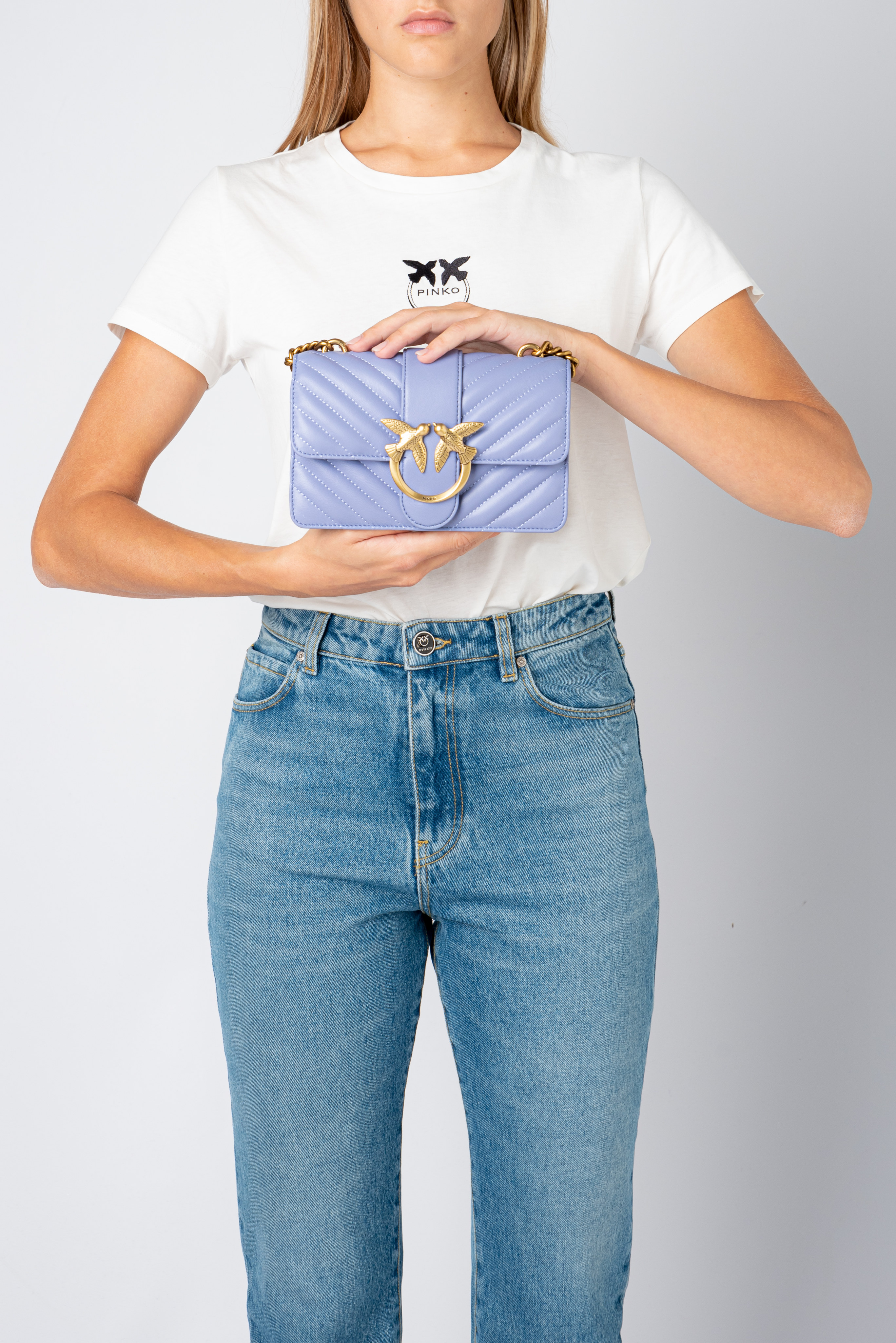 Mini Love Bag Icon Chevron