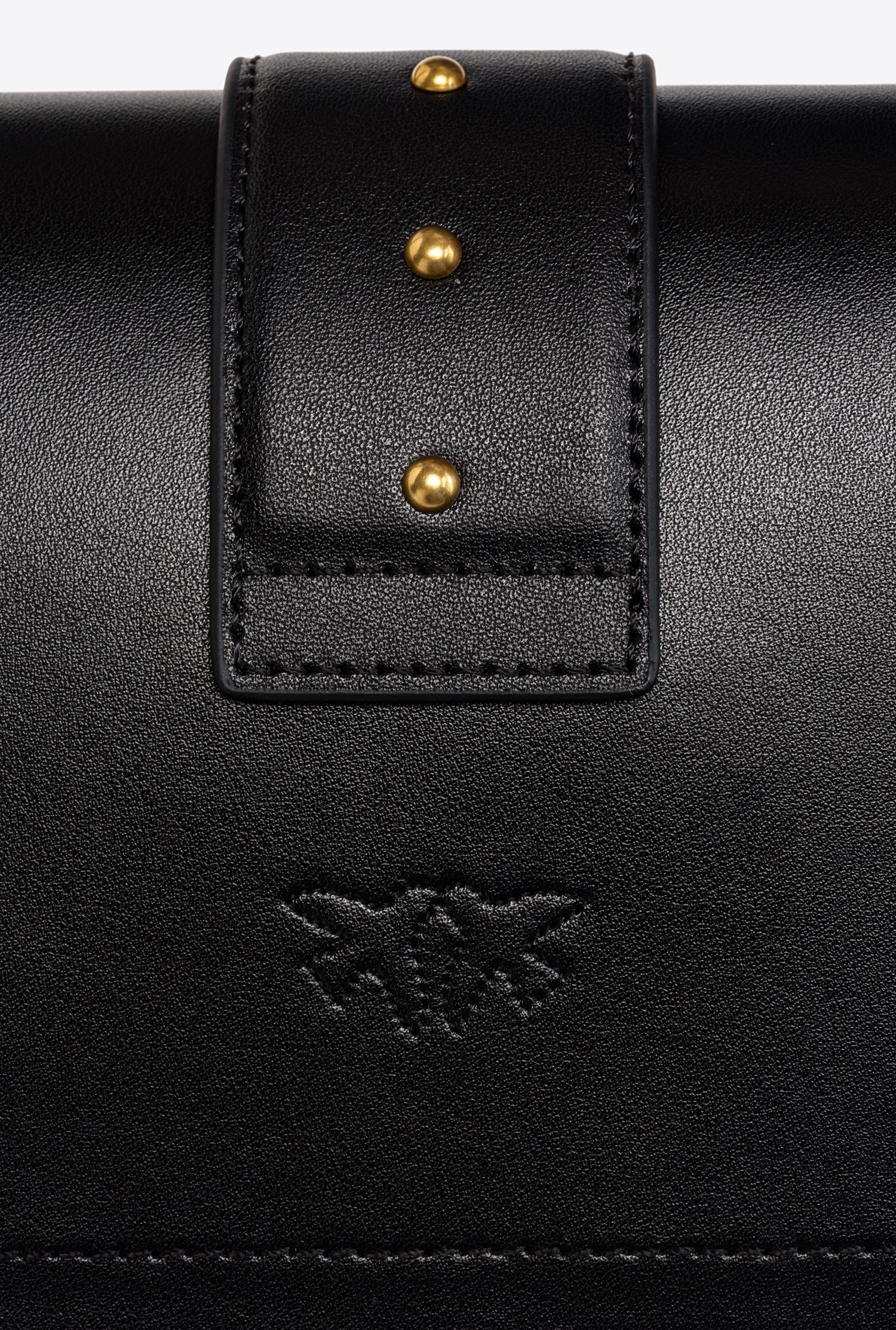 Mini Love Bag Icon with faux fur shoulder strap