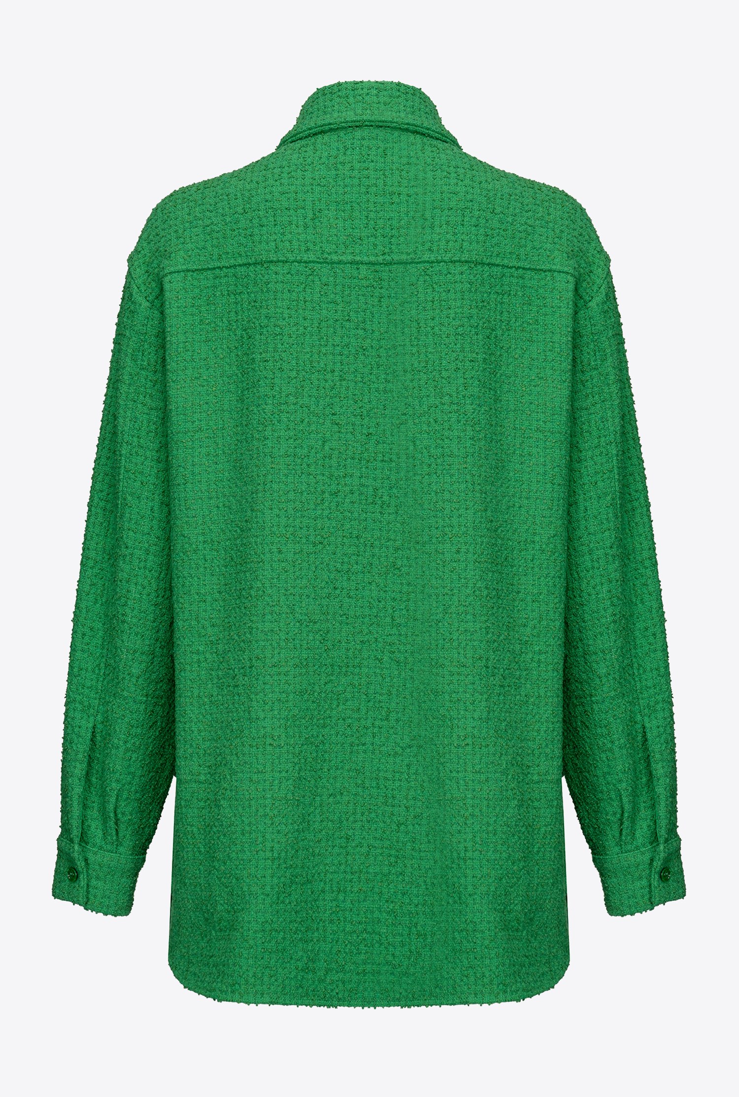 Shirt with square-shaped sequins