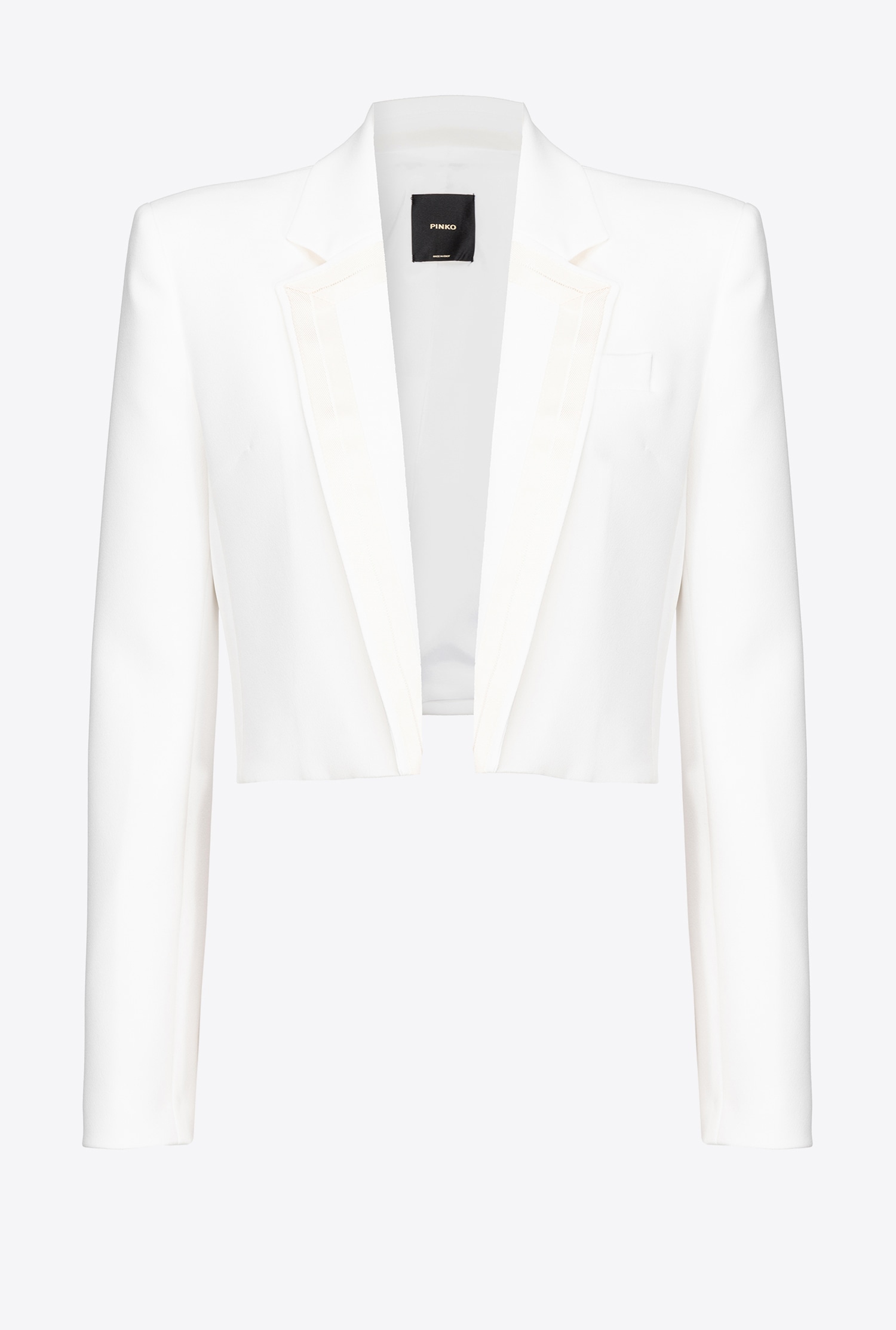 Poly crepe spencer jacket