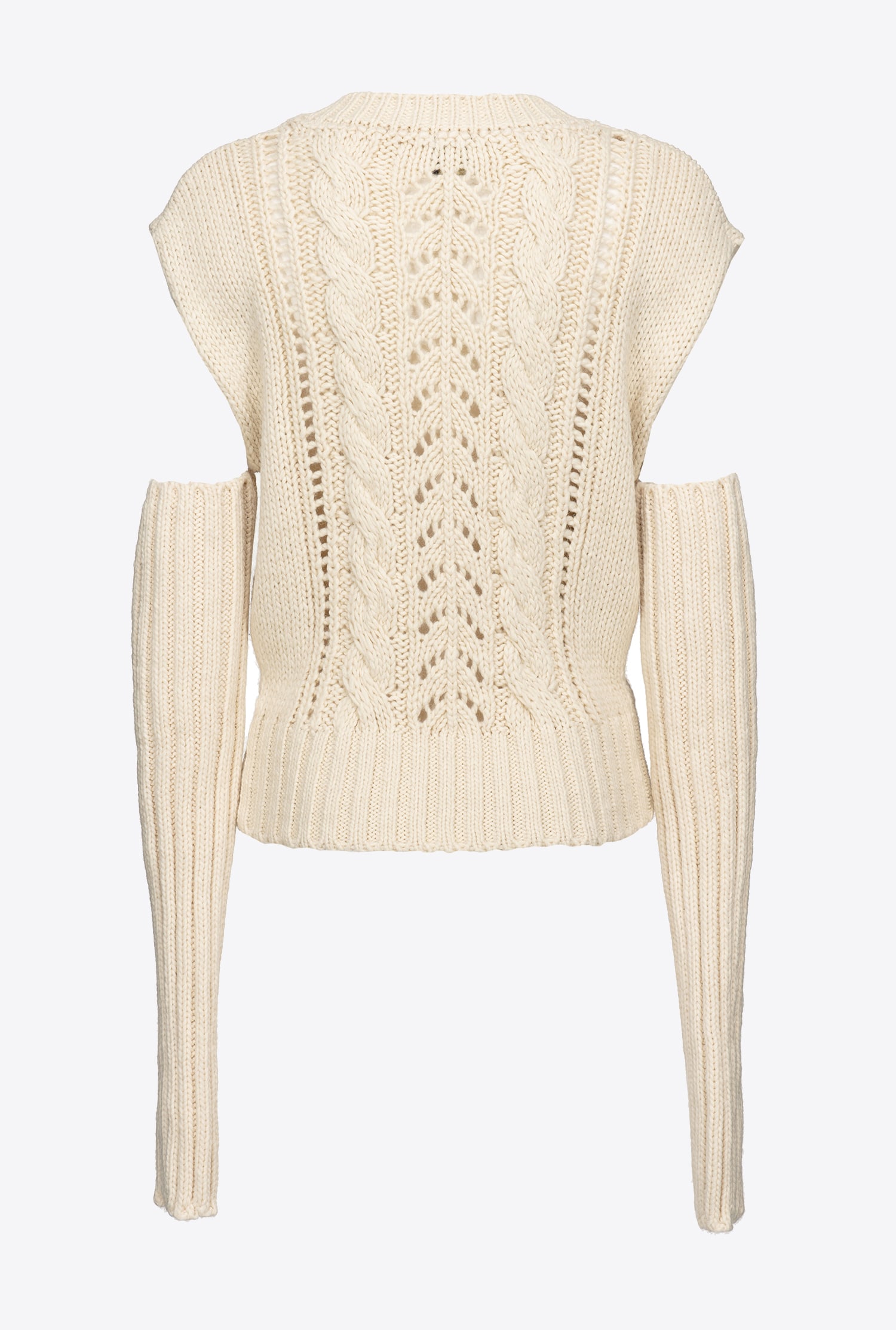 Off-the-shoulder pullover