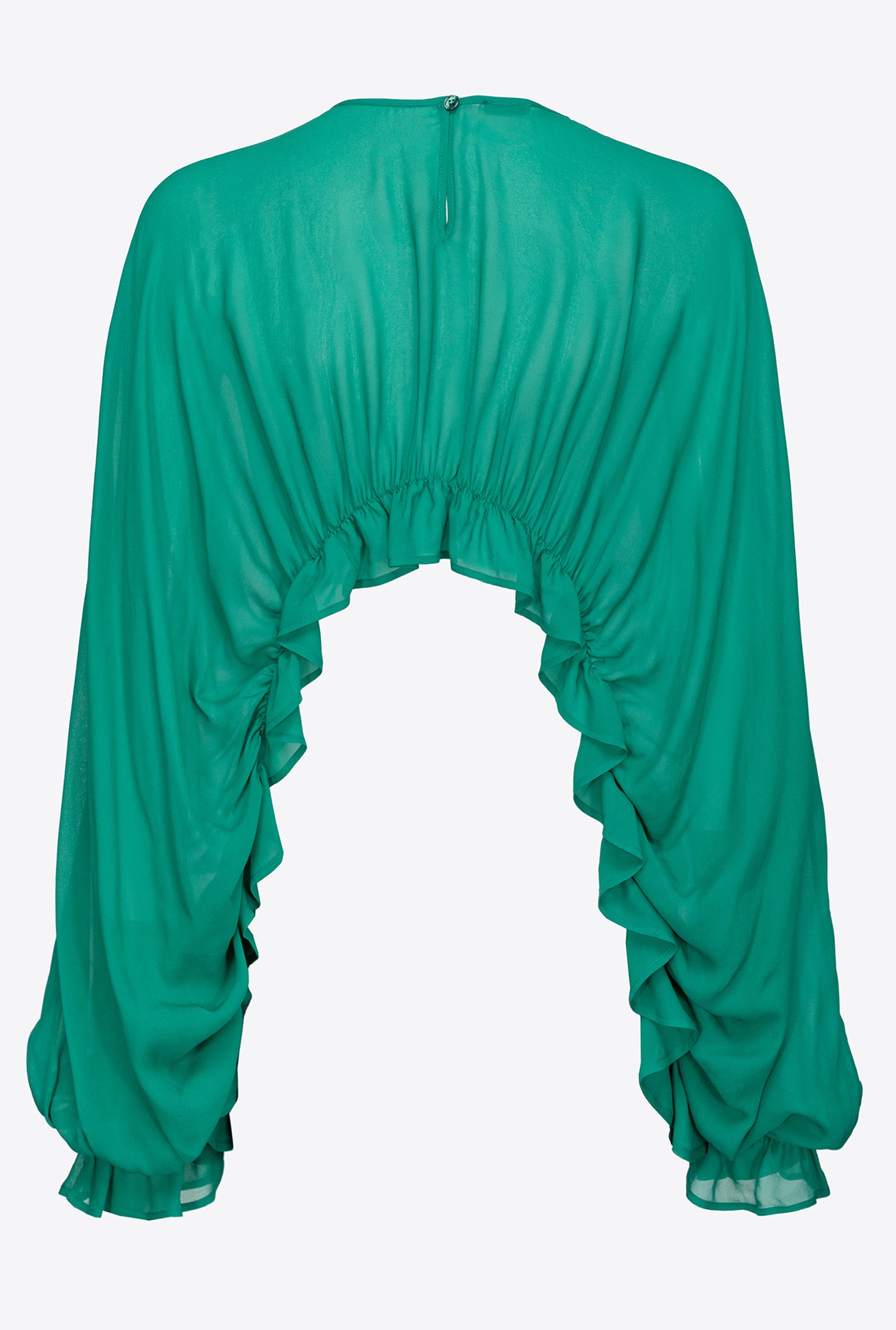 Shrug top with frills