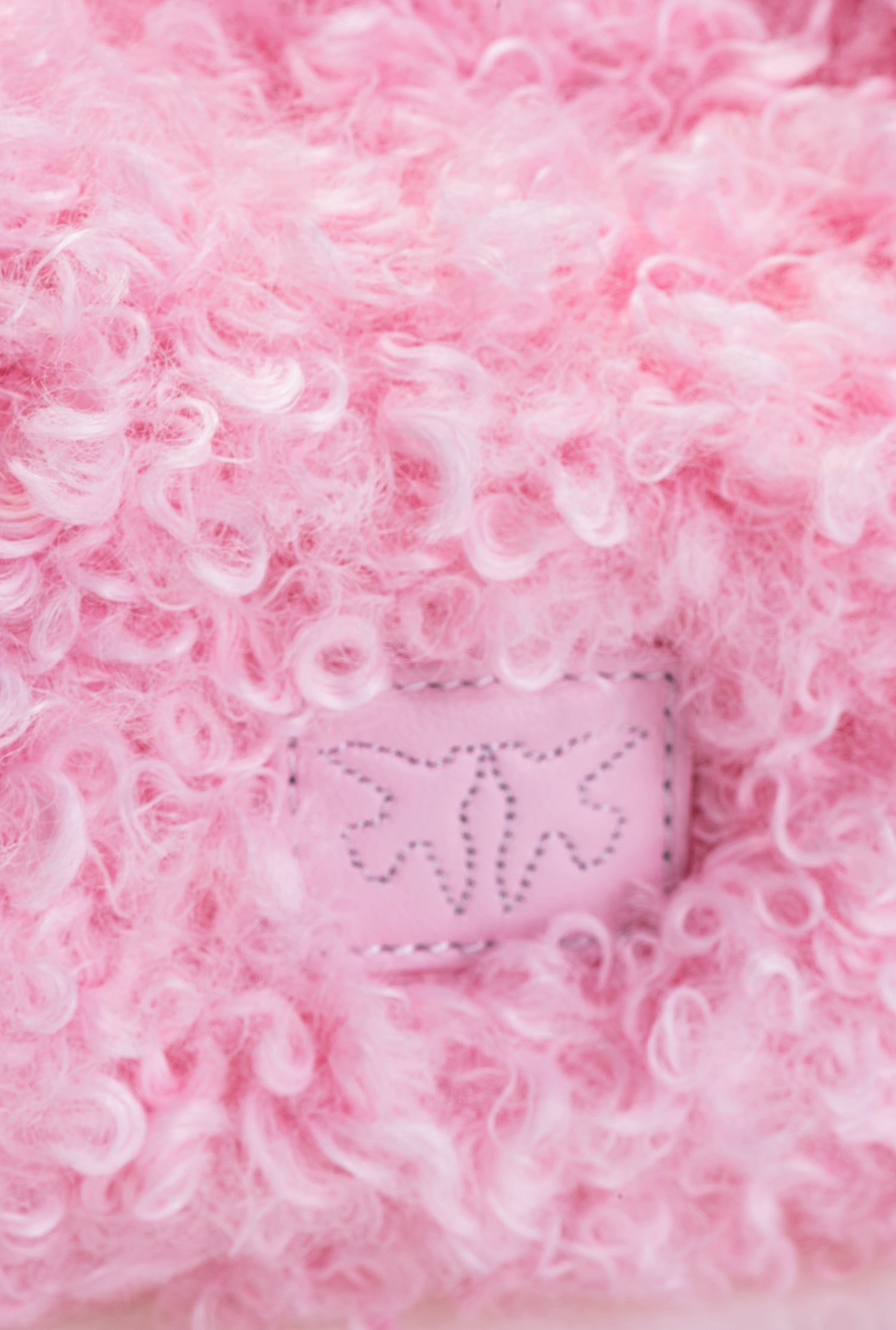 Classic Pouch Bag Neon Curls