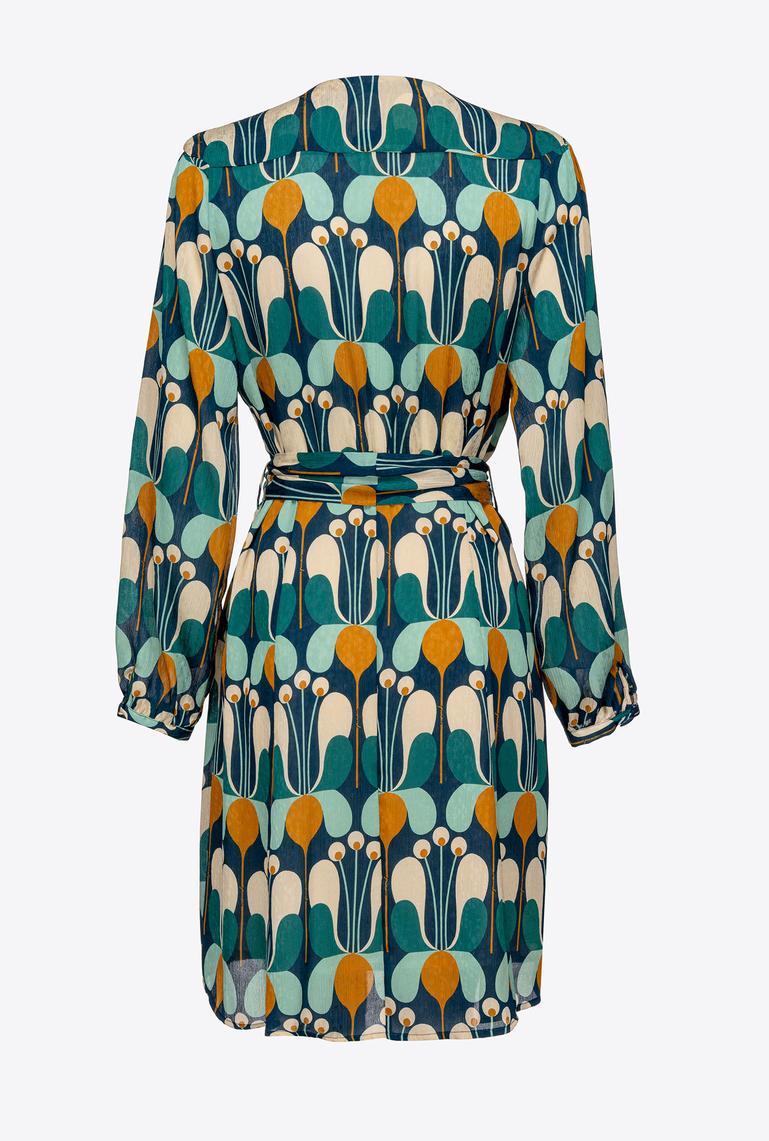 Flowing liberty floral mini dress