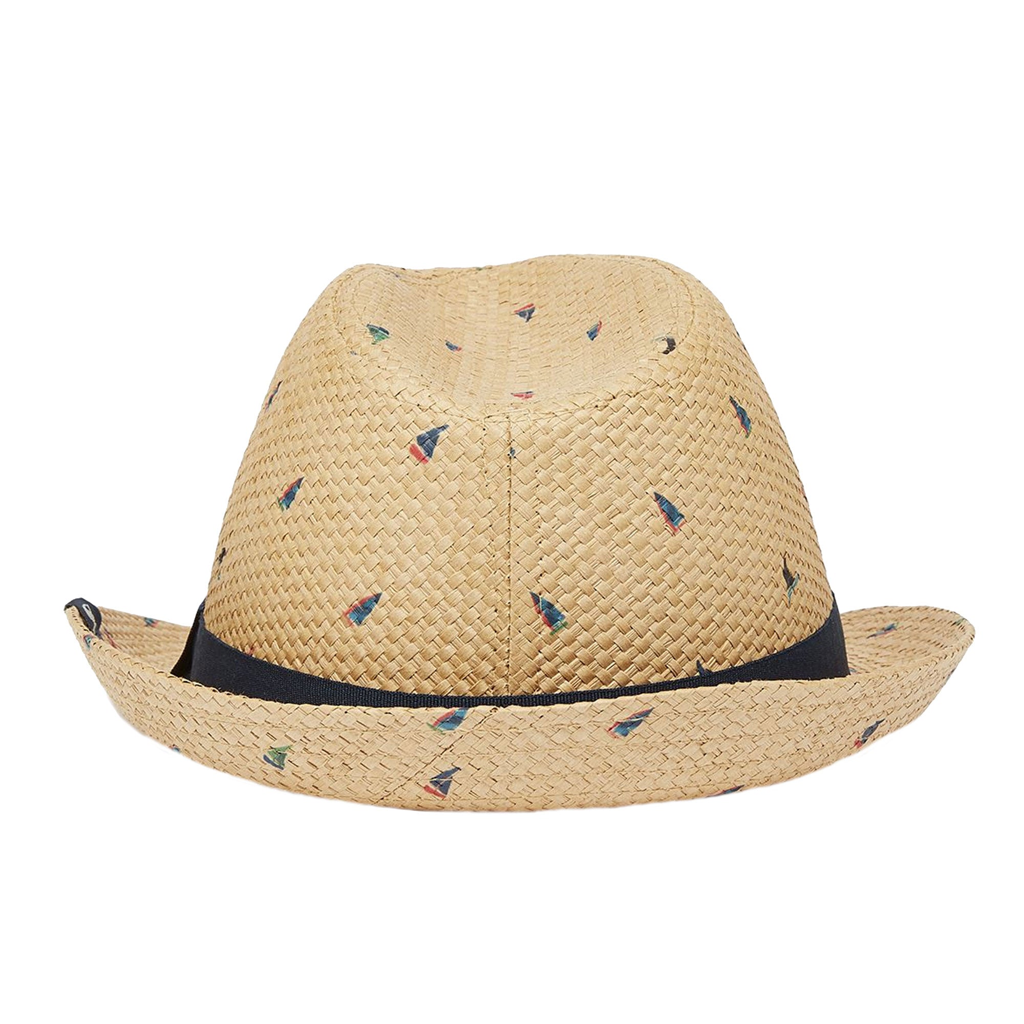 Joules Boys Printed Straw Hat