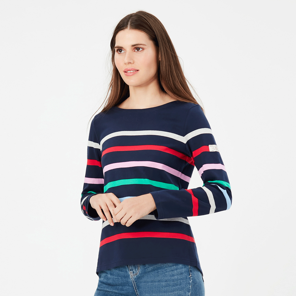 Joules Ladies Harbour Long Sleeve Jersey Top