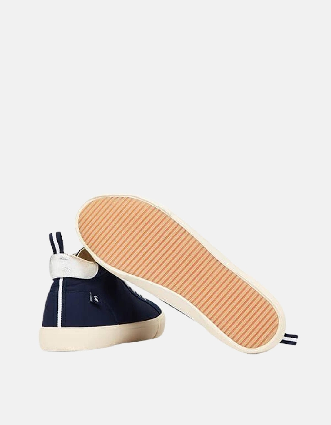 Joules Coast Pump Canvas Mid French Navy