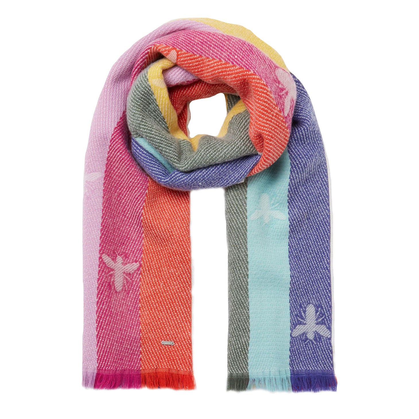 Joules Ladies Meredith Herringbone Scarf