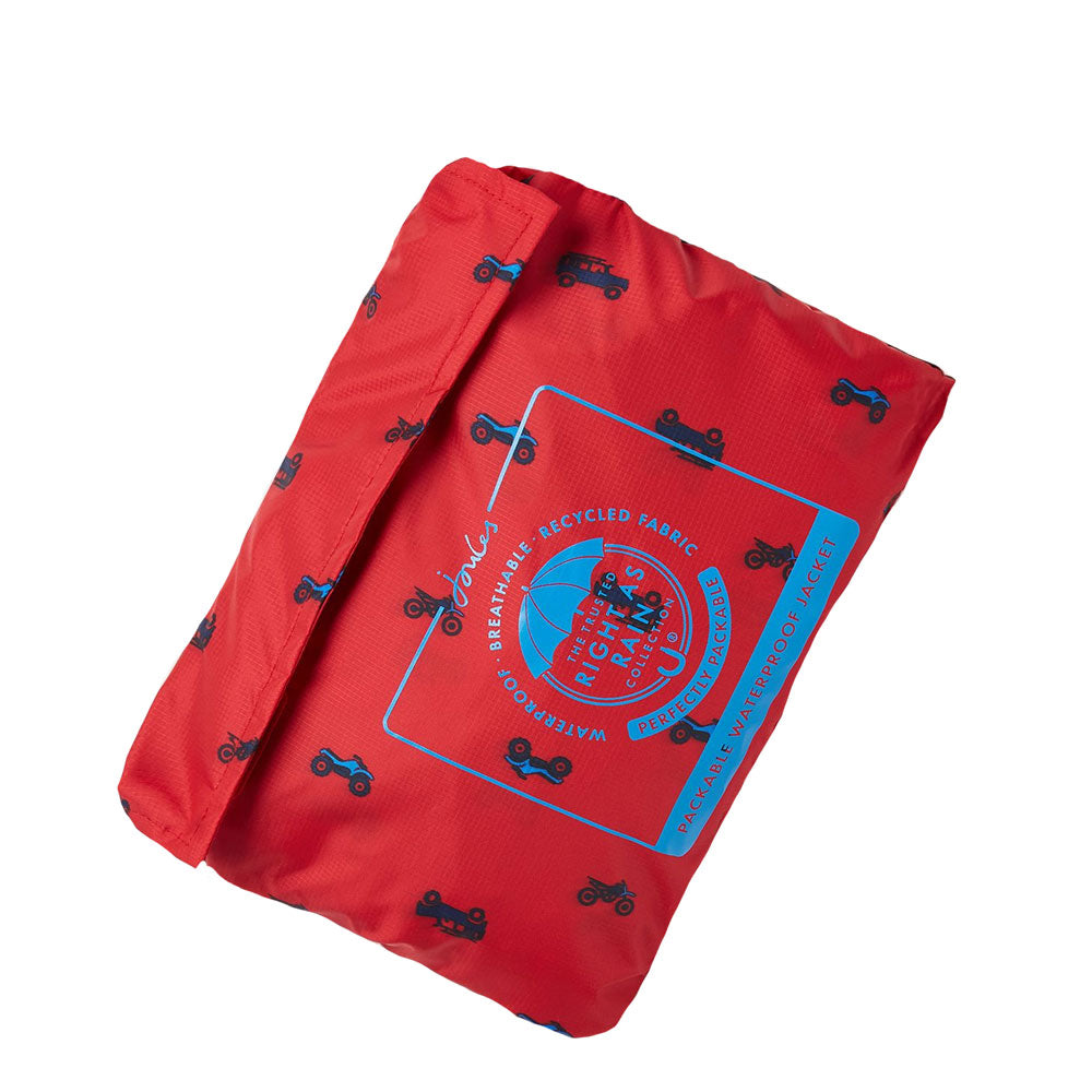 Joules Boys Arlow Waterproof Packable Jacket